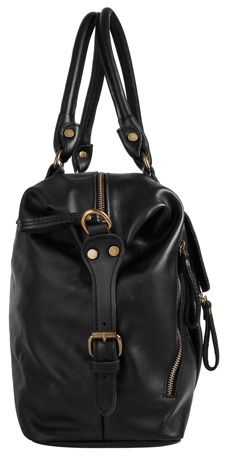 forty° Shopper, echt Leder, Made in Italy