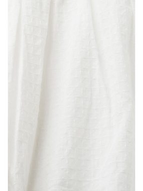 Esprit Langarmbluse Oversize-Bluse, 100 % Baumwolle