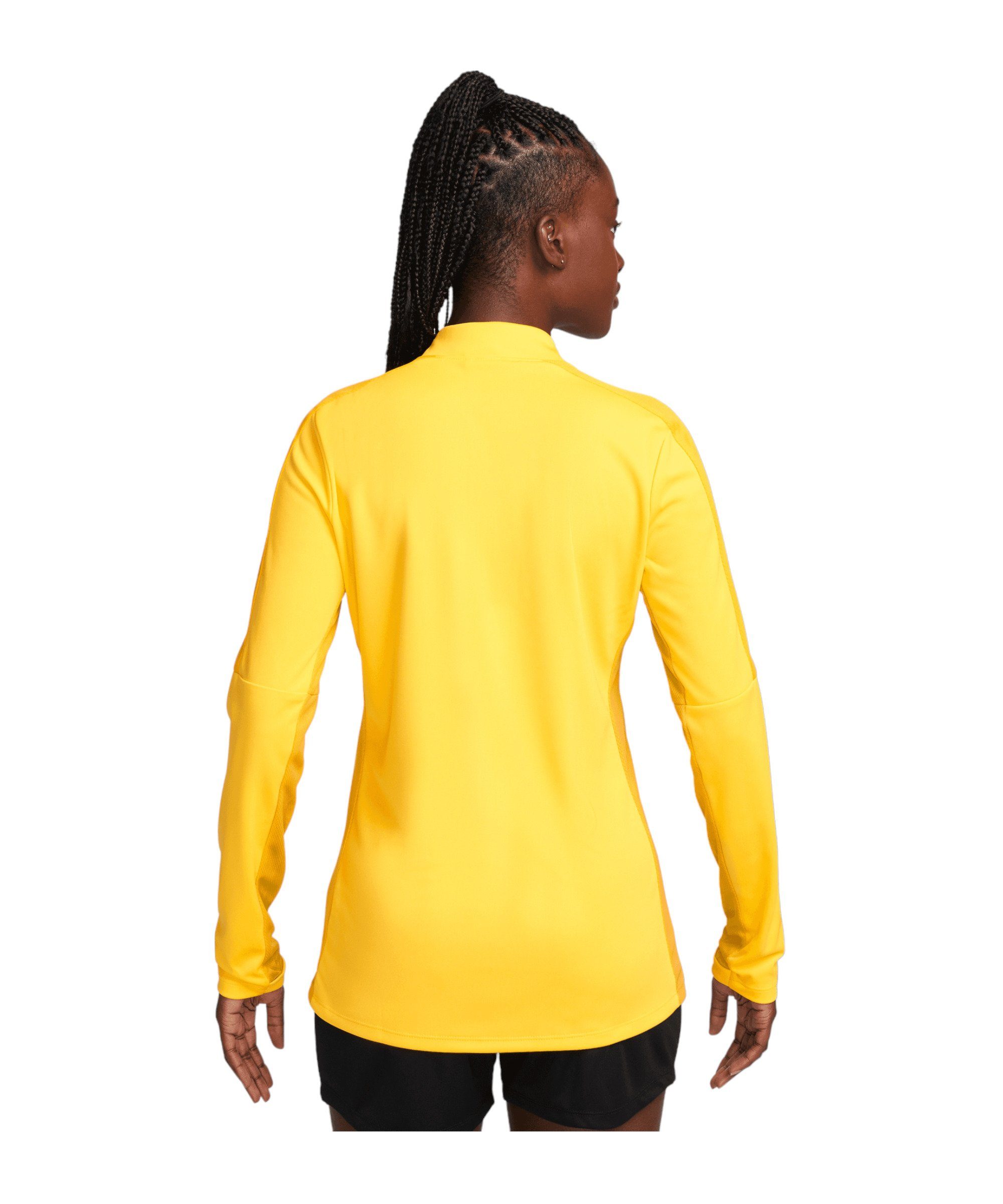 Nike Top 23 Academy Damen gelbgoldschwarz Drill Sweater