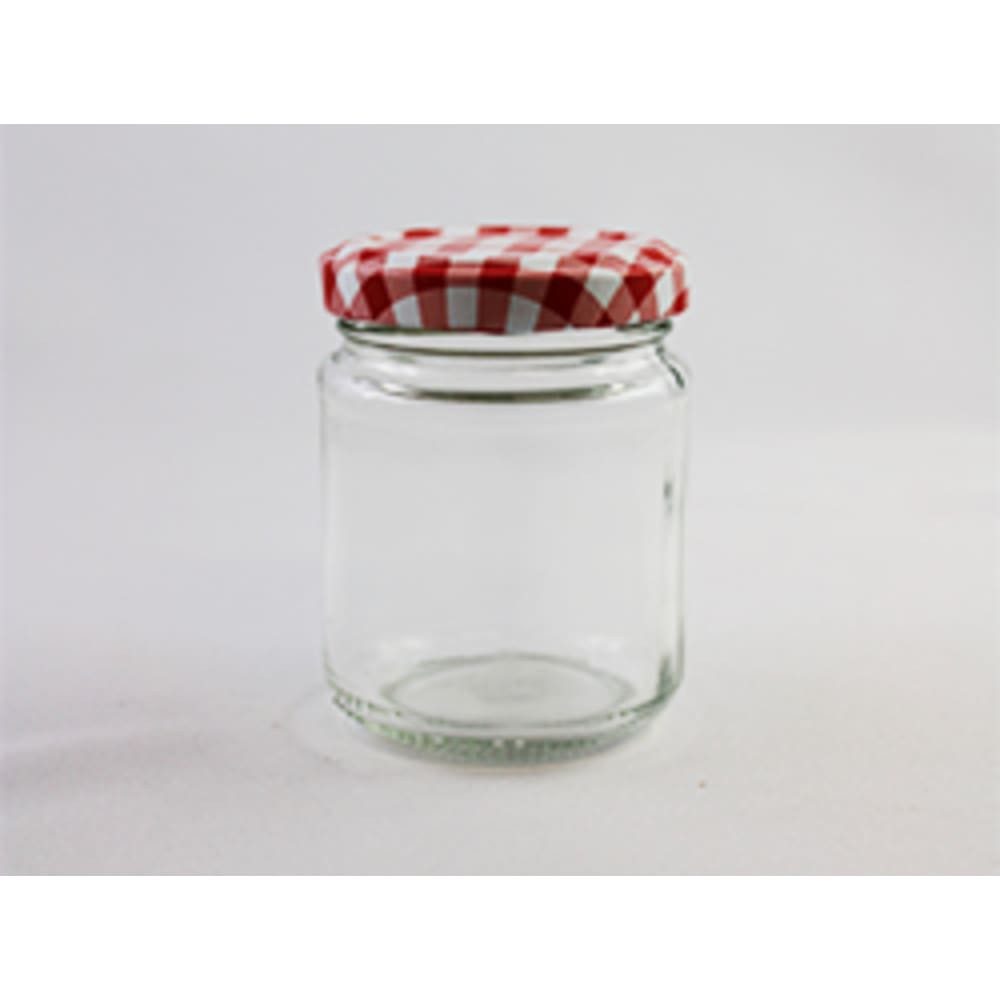 HundB Einkochring Einkochglas 135ml mit Deckel Klar 1 Stück zum Einmachen Vorrat