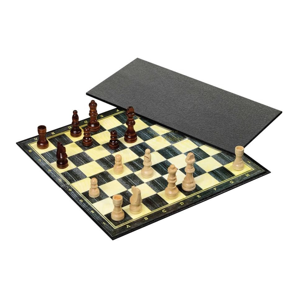 Philos Spiel, Schachspiel - Schachset - klein - Breite 29 cm
