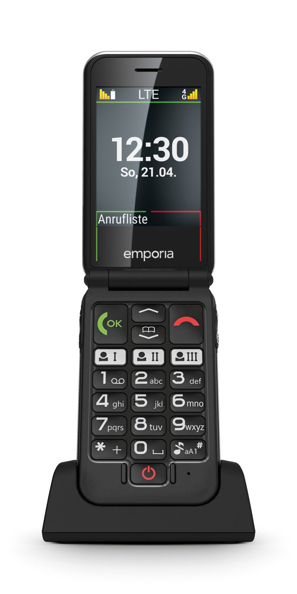Emporia emporiaJOY_LTE (2025) Klapphandy (7,11 cm/2,8 Zoll, 2 MP Kamera)