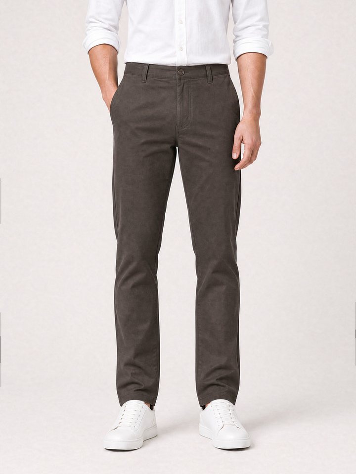 Yazubi Chinohose elegante Chino Hose mit Stretch Slim Fit Herren Hosen für Männer, Stoffhosen & Chinohosen, Herrenhosen