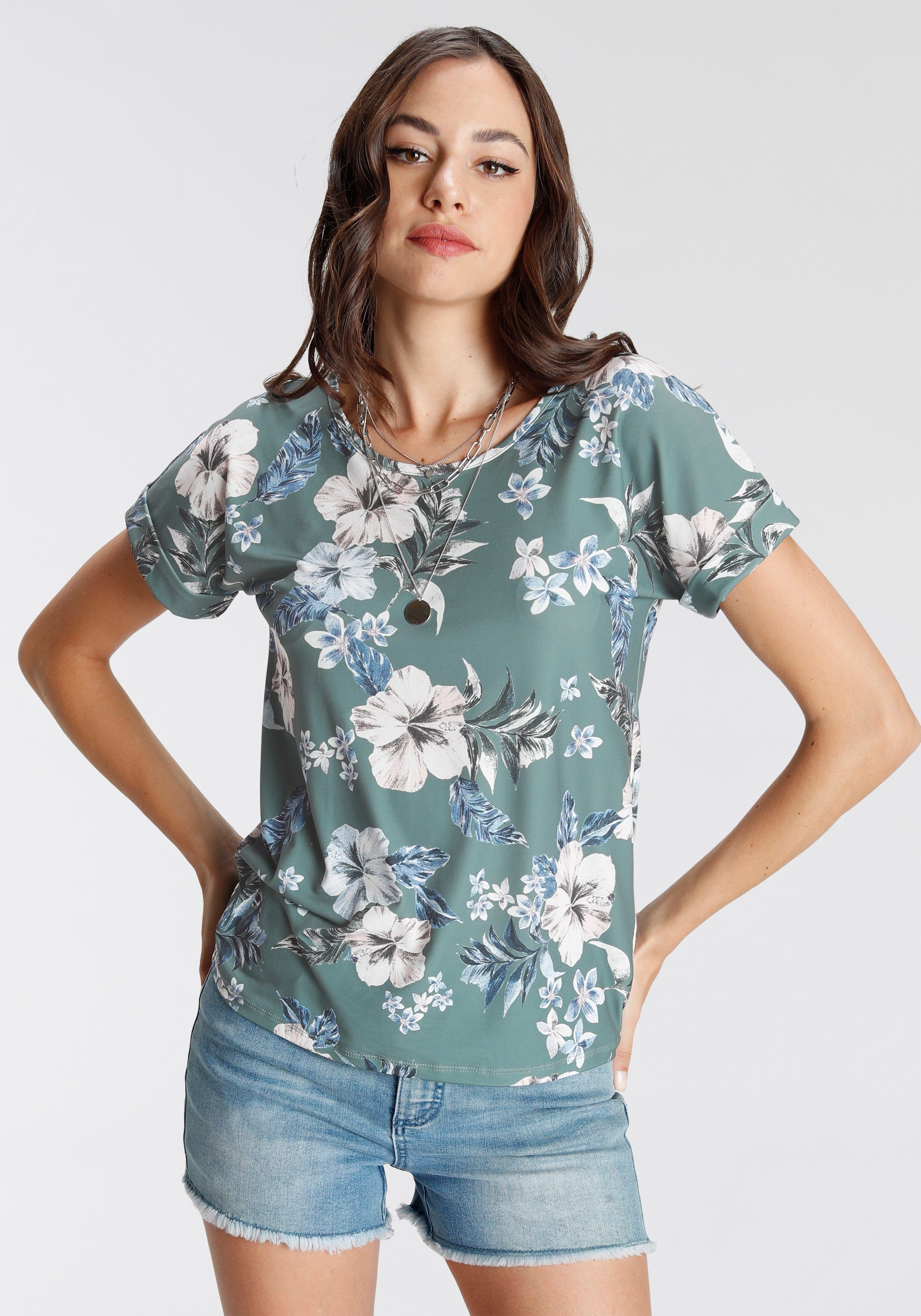 Melrose mit Rücken Schnürdetail im Oversize-Shirt
