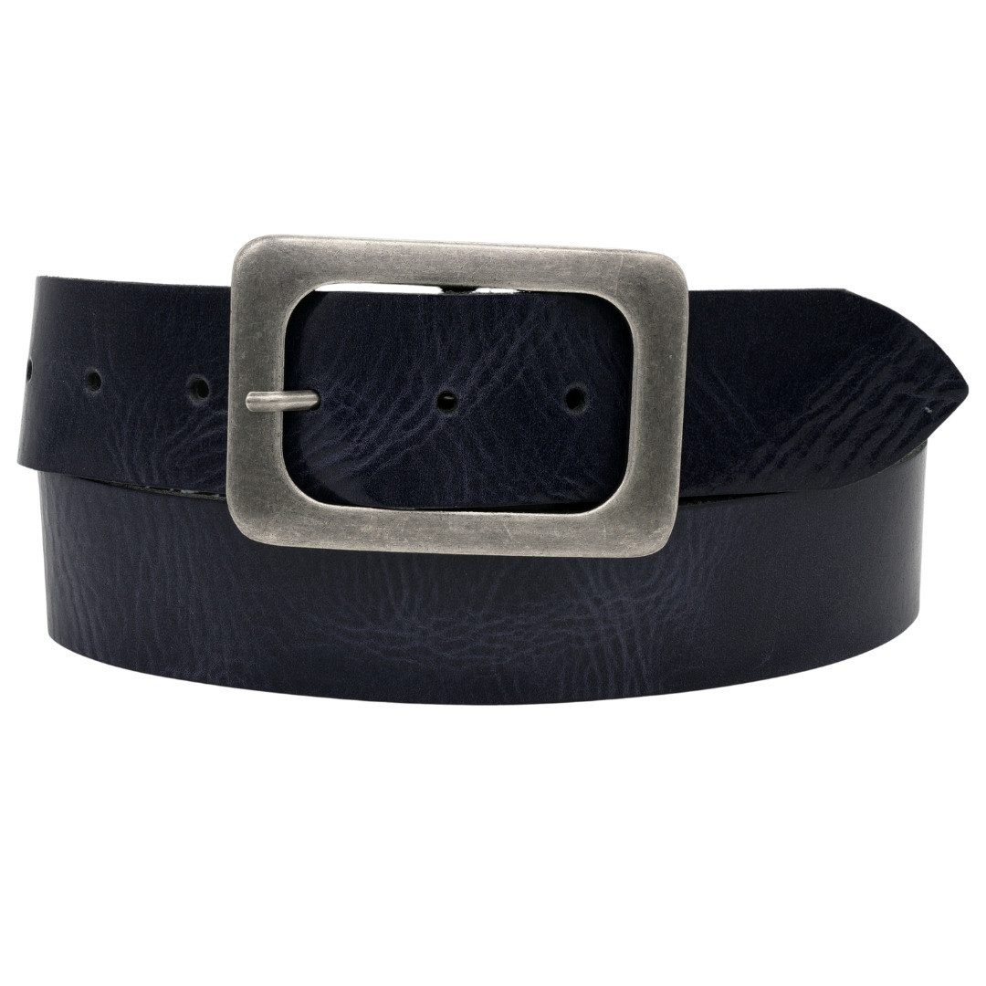 AnnaMatoni Ledergürtel AnnaMatoni Leder Gürtel Blu günstig online kaufen