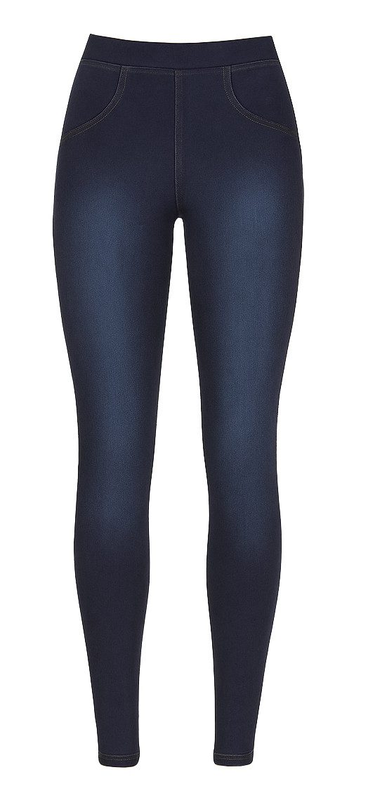 Bas Bleu Shapingleggings in stilvoller Jeans-Optik günstig online kaufen