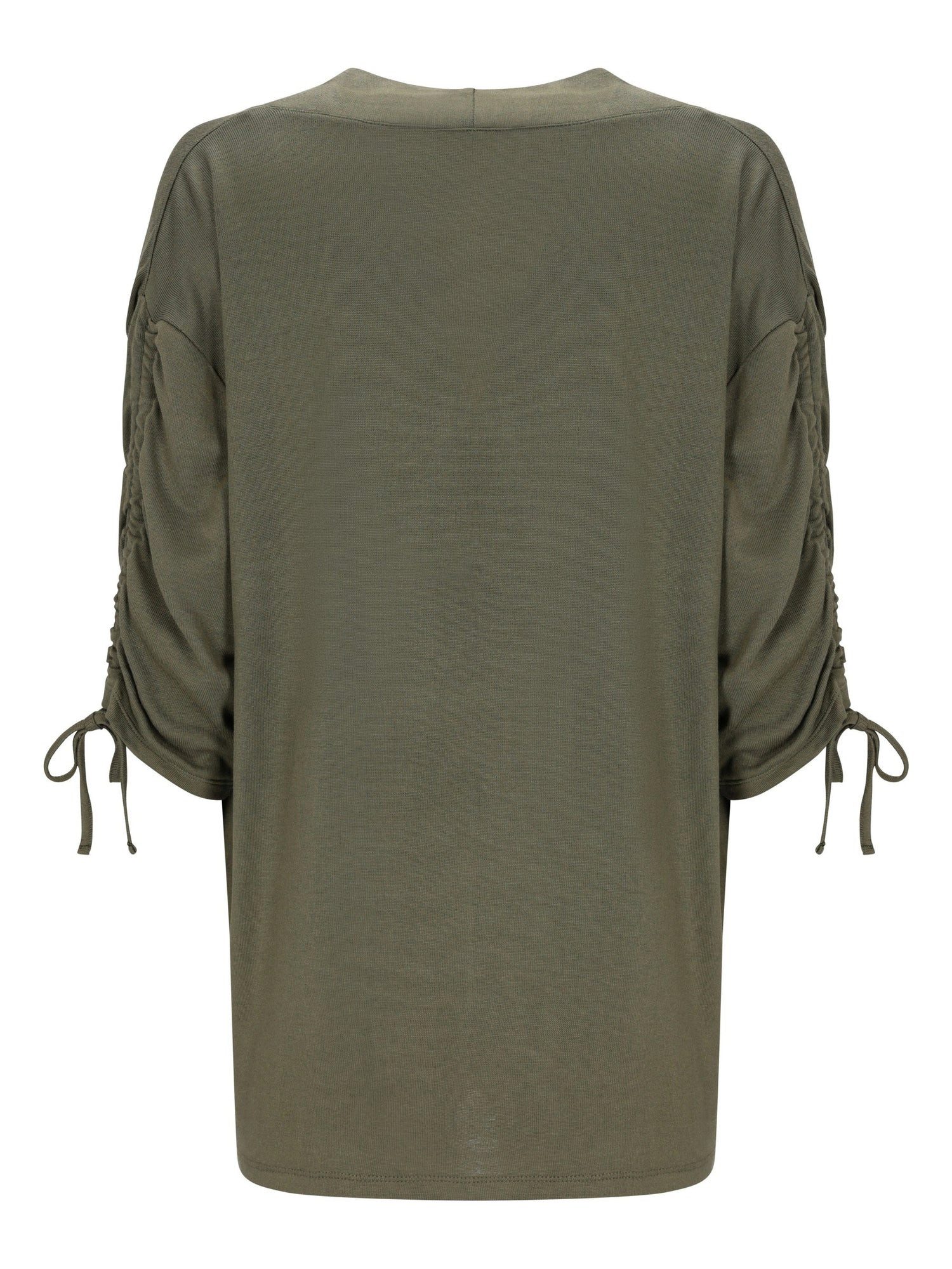 Hajo Strickjacke Strickjacke ohne Verschluss 3/4 Arm