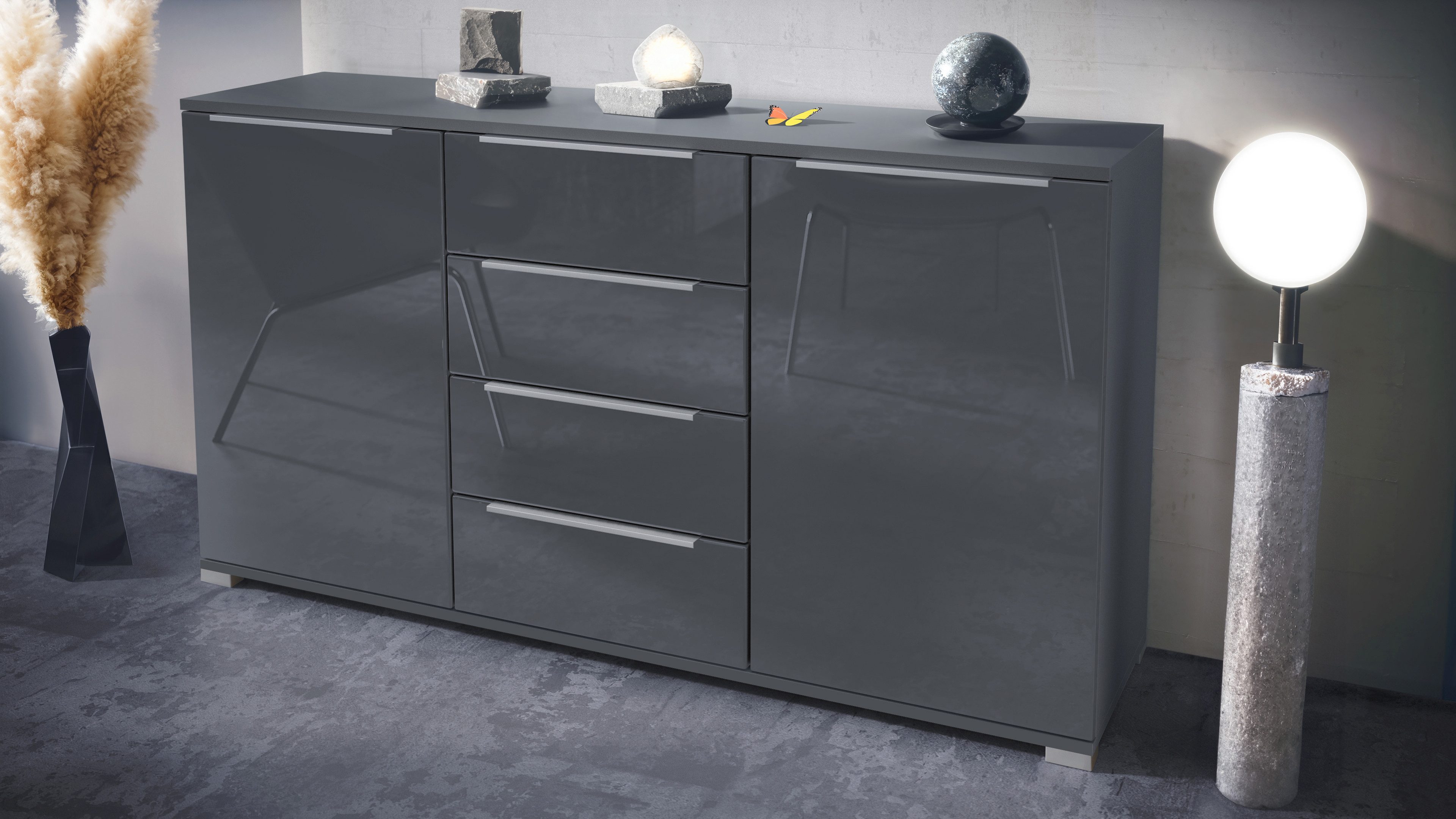 Vladon Sideboard Linio V1 (Anrichte, mit günstig online kaufen