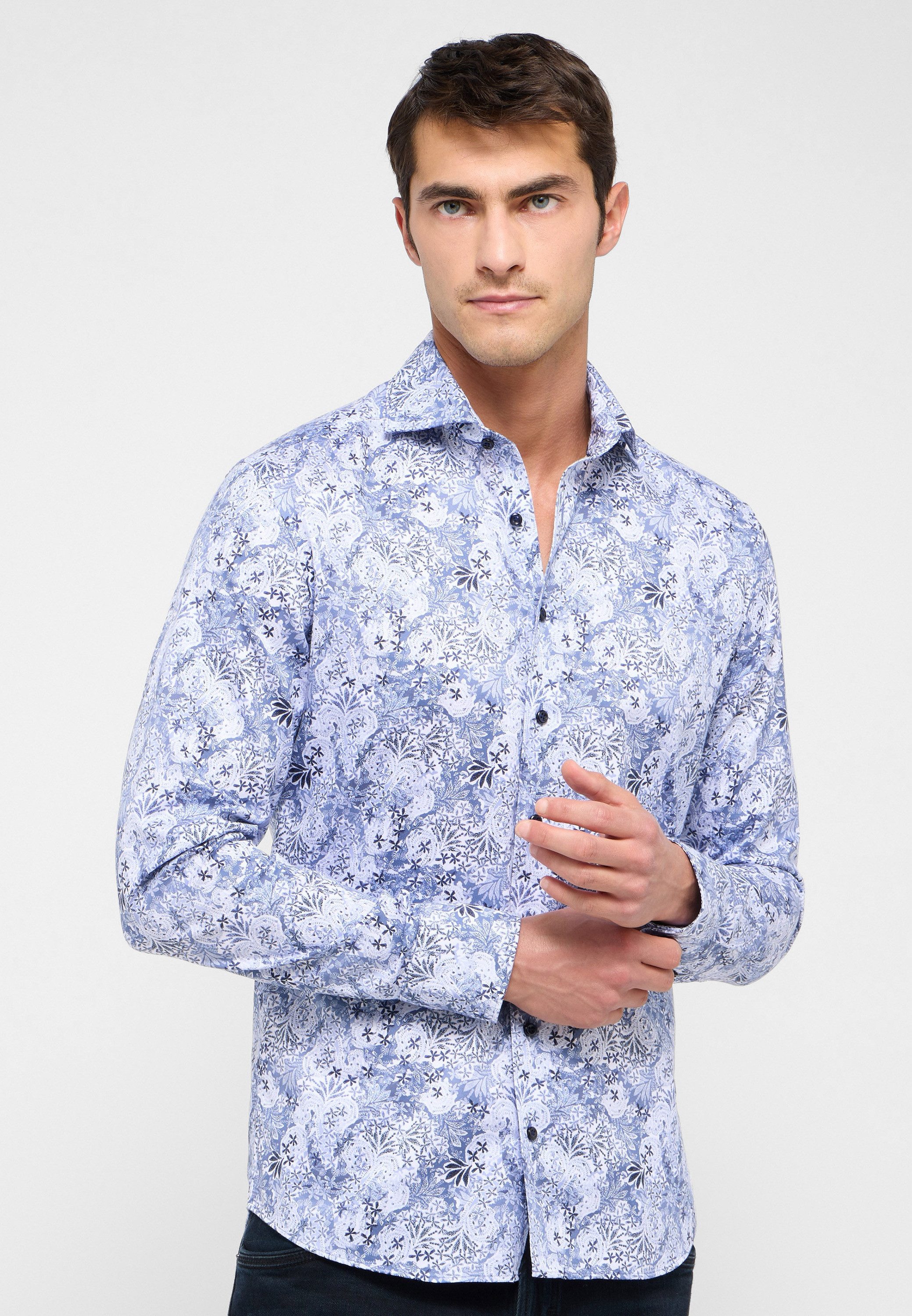 Eterna Langarmhemd "SLIM FIT" günstig online kaufen