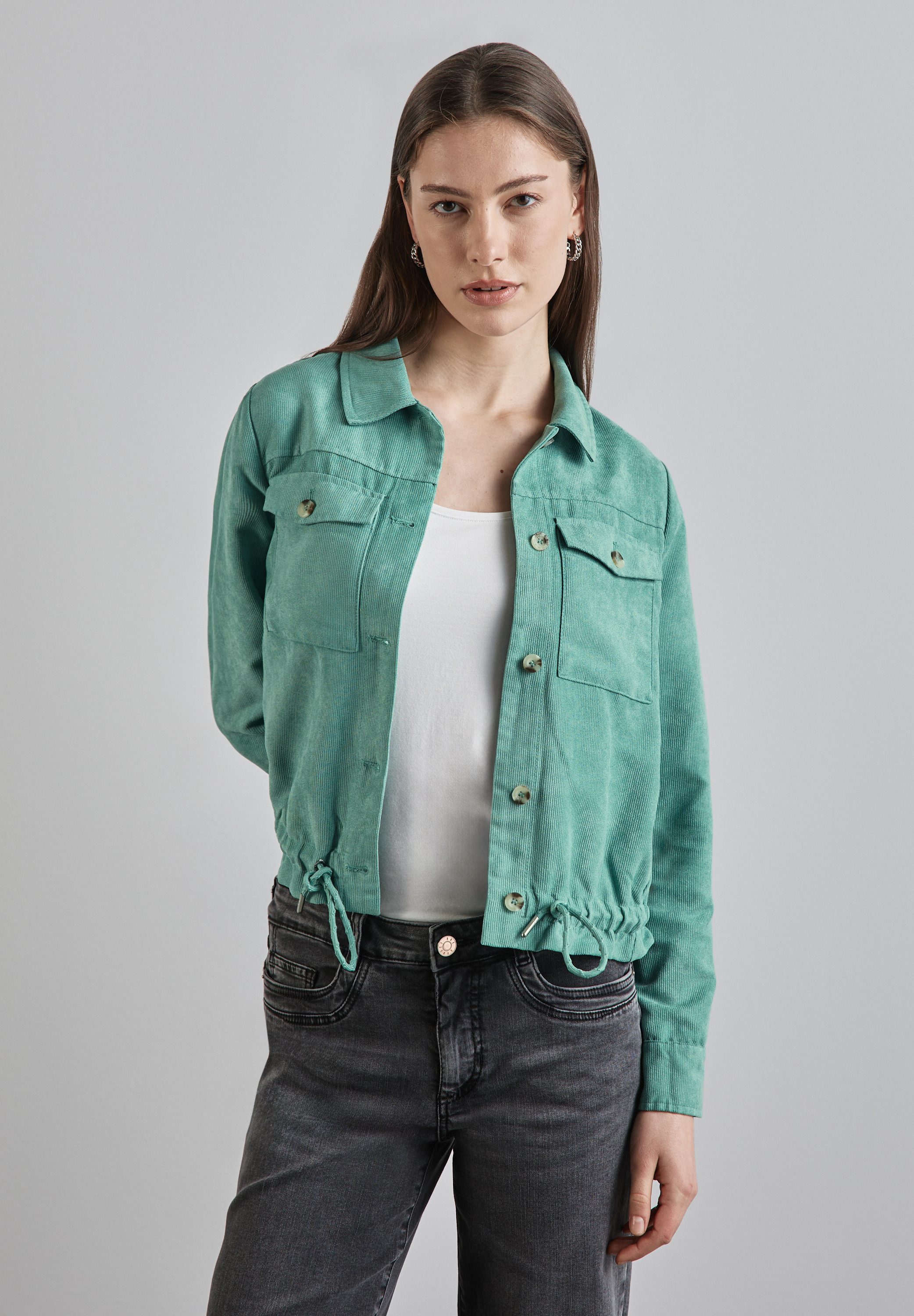 STREET ONE Kurzjacke mit Brusttaschen