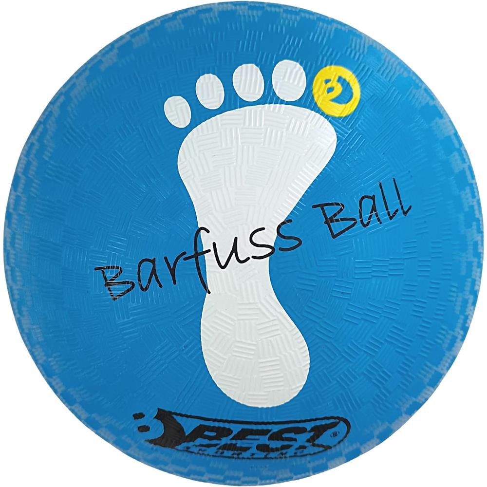 Best Sporting Spielball Barfußball Größe 5 Blau, Soft-Gummi Leichter Fußball Kinder