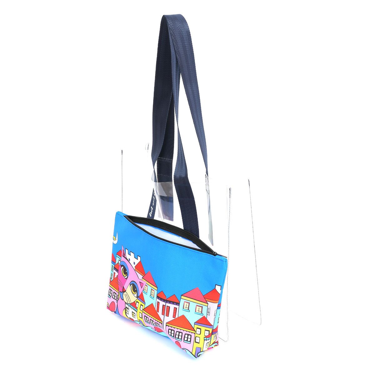 BIGGDESIGN Strandtasche Biggdesign Owl And City günstig online kaufen