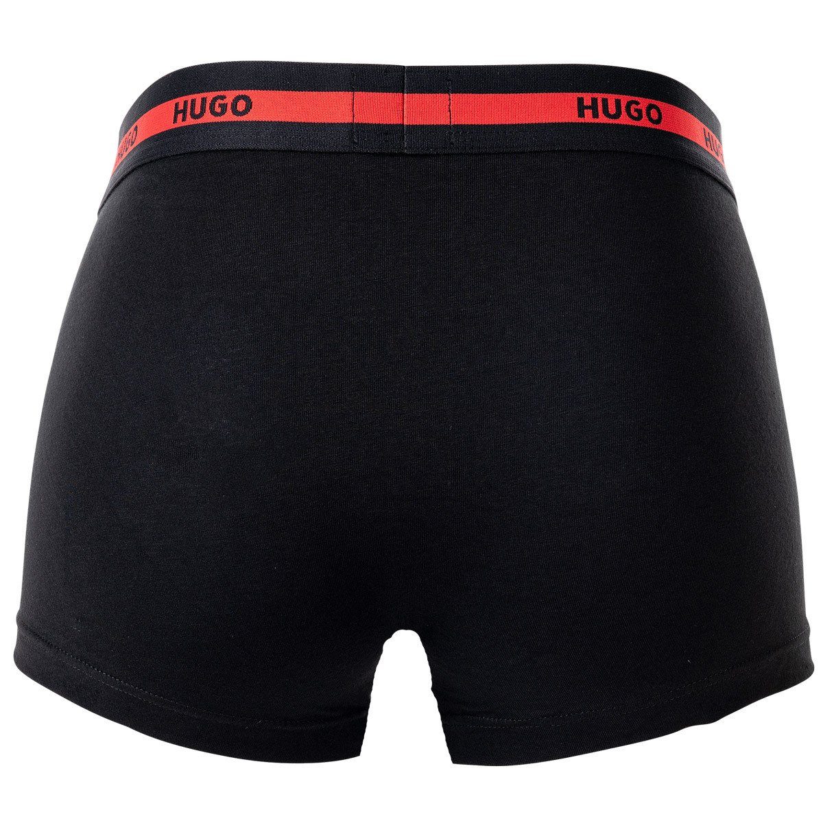 HUGO 2er Twin Shorts, Pack Trunks Rot - Boxer Pack Boxer Herren