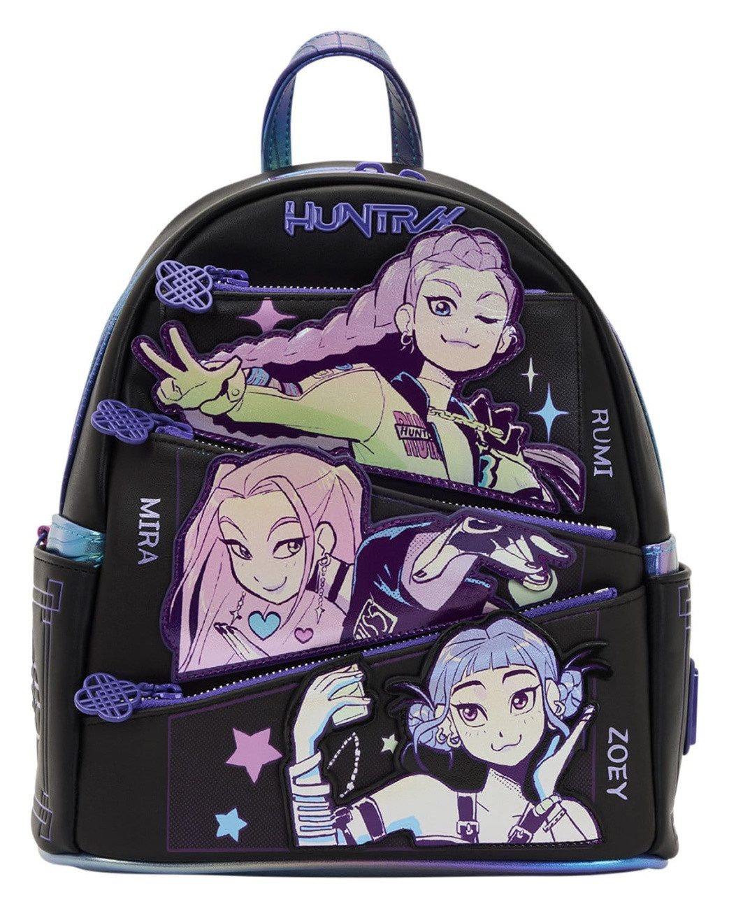 Loungefly Rucksack KPop Demon Hunters by Loungefly Mini-Rucksack Huntrix