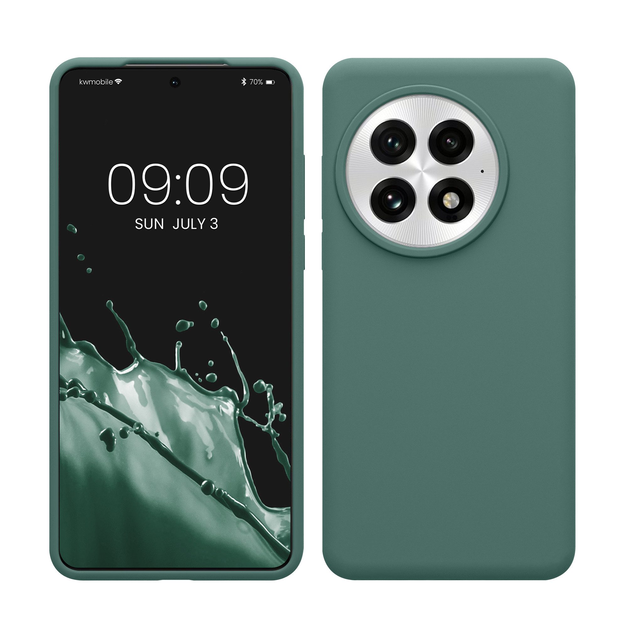 kwmobile Handyhülle Hülle für OnePlus 13, Hülle Silikon gummiert - Handyhülle - Handy Case Cover