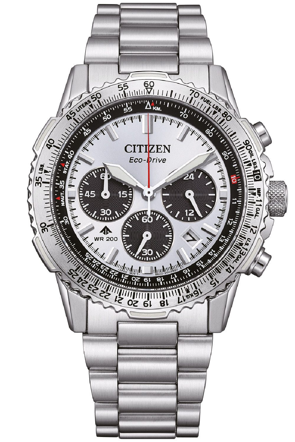 Citizen Chronograph Eco-Drive Chronograph Stahl/Silberfarben günstig online kaufen