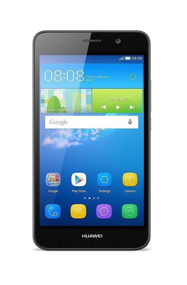 Huawei Y6 8GB Black LTE SCL-L01 Smartphone (12,7 cm/5 Zoll, 8 MP Kamera, HD Display, Autofokus, LTE)