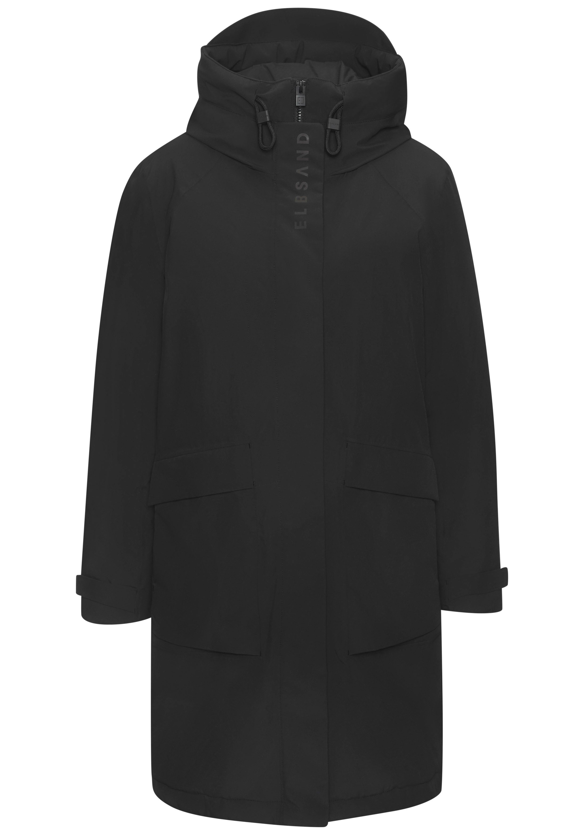 Elbsand Winterjacke mit verstellbarer Kapuze und günstig online kaufen