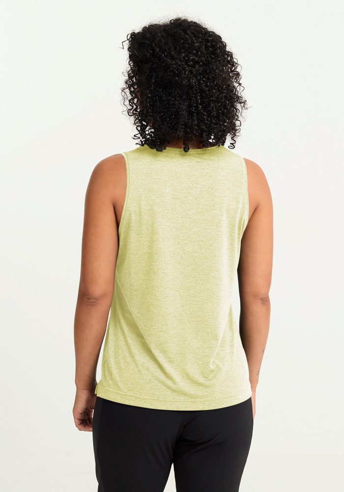 Jack Wolfskin Tanktop WILDTRAIL TANK TOP W sportlicher Stil, ohne Verschluss, mit Rundhalsausschnitt
