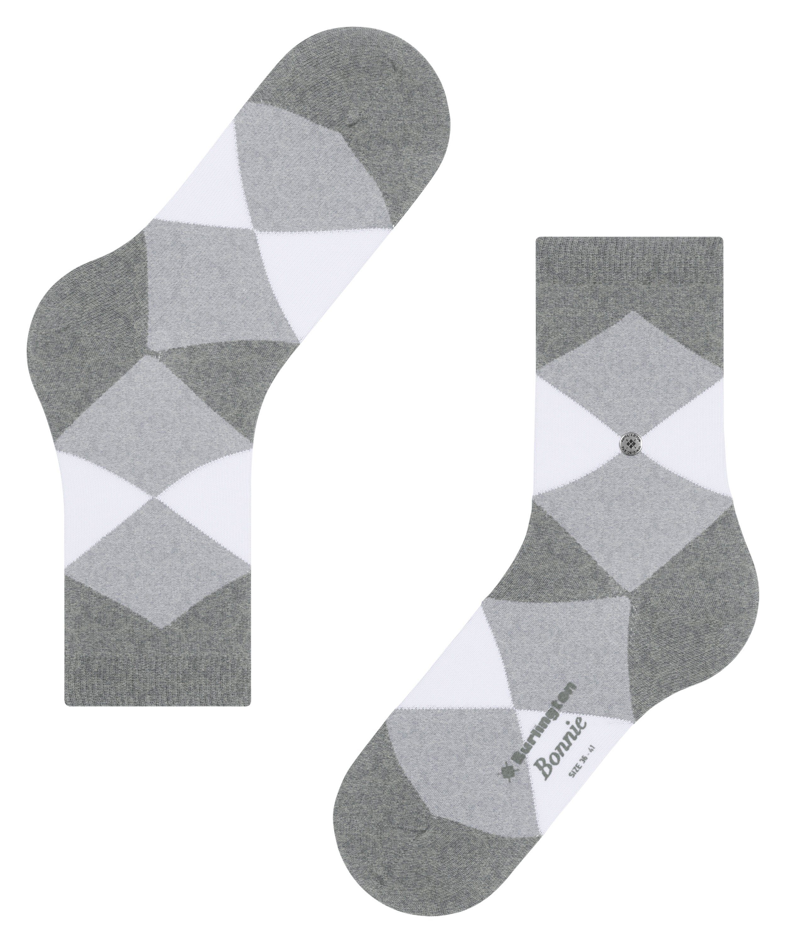 Burlington Kurzsocken Bonnie Kurzsocken (1-Paar) mit Bio-Baumwolle & Burlington Clip