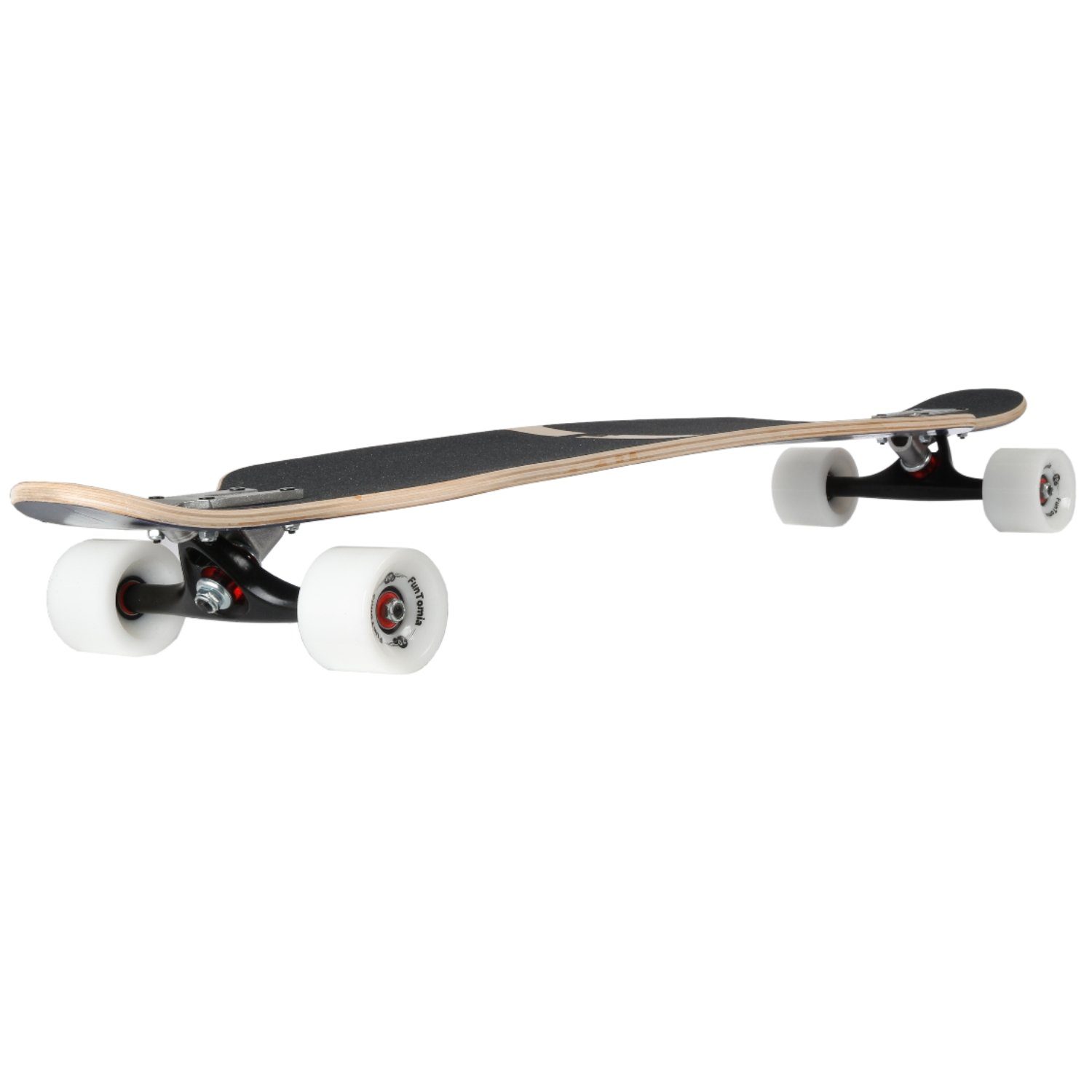 Mach1 in Drop Camber und Kugellager, Mathe Cruiser Longboard FunTomia Camber Longboard - 122kg Twin Through 3 1 T-Tool ABEC-9 Flex Ahornholz Rollen bis LED Twin Tip Komplettboard Skateboard Flex Speed + - 25 / Tip mit Stufen