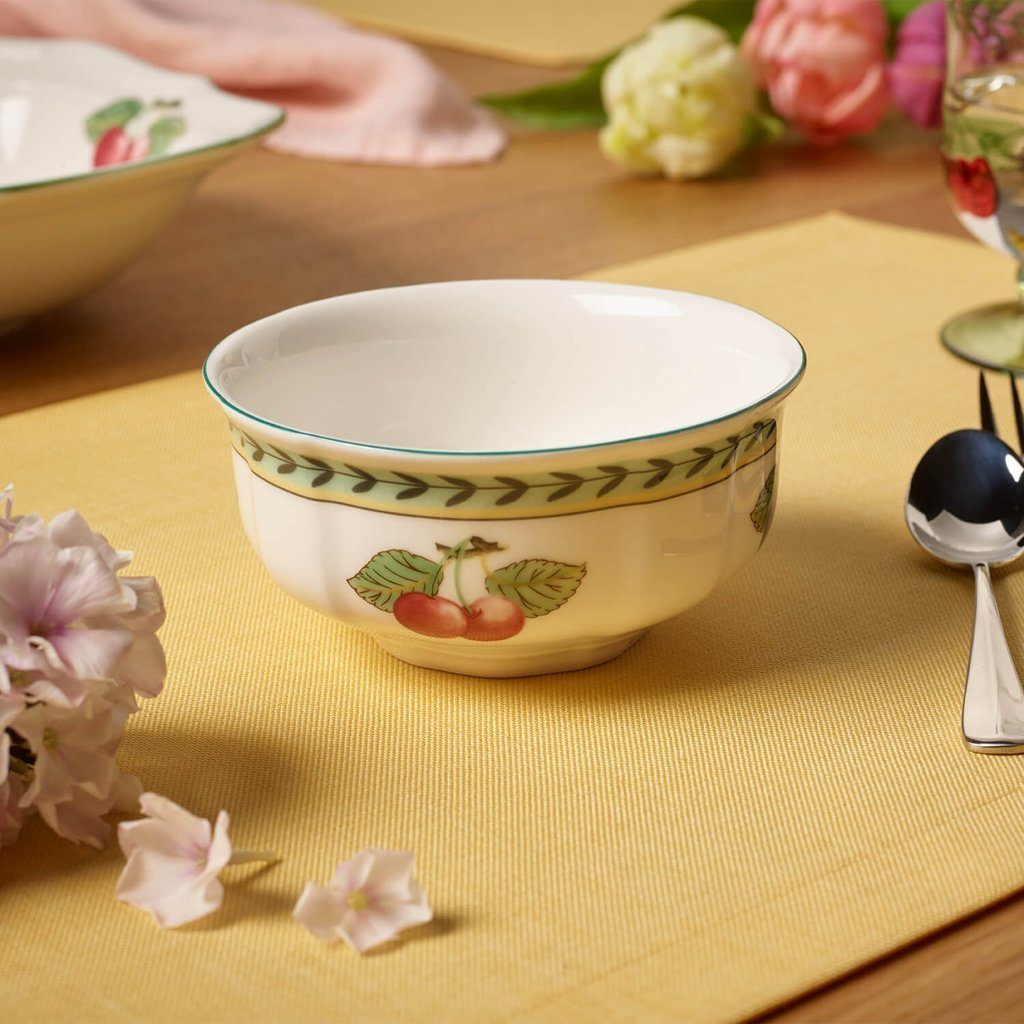 Villeroy & Boch Müslischale French Garden Fleurence Dessertschälchen 12 cm, Porzellan, (1-tlg), Premium Porcelain, mikrow.- & spülm.sicher, Made in Germany
