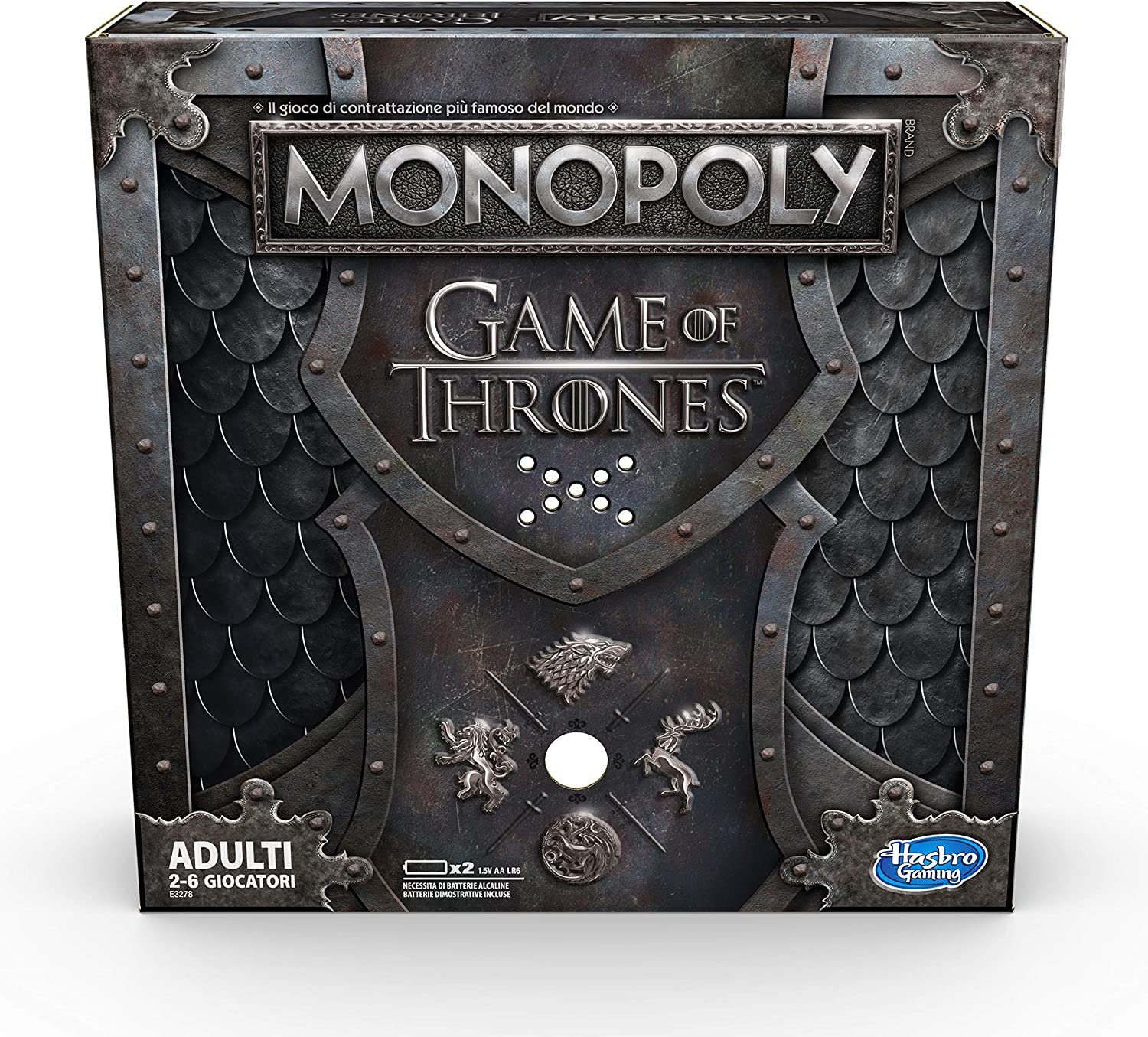 Game - Brettspiel Hasbro Musikausgabe Spiel, mit Monopoly Version) (französische of Thrones