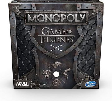 Hasbro Spiel, Brettspiel Monopoly Game of Thrones - mit Musikausgabe (französische Version)