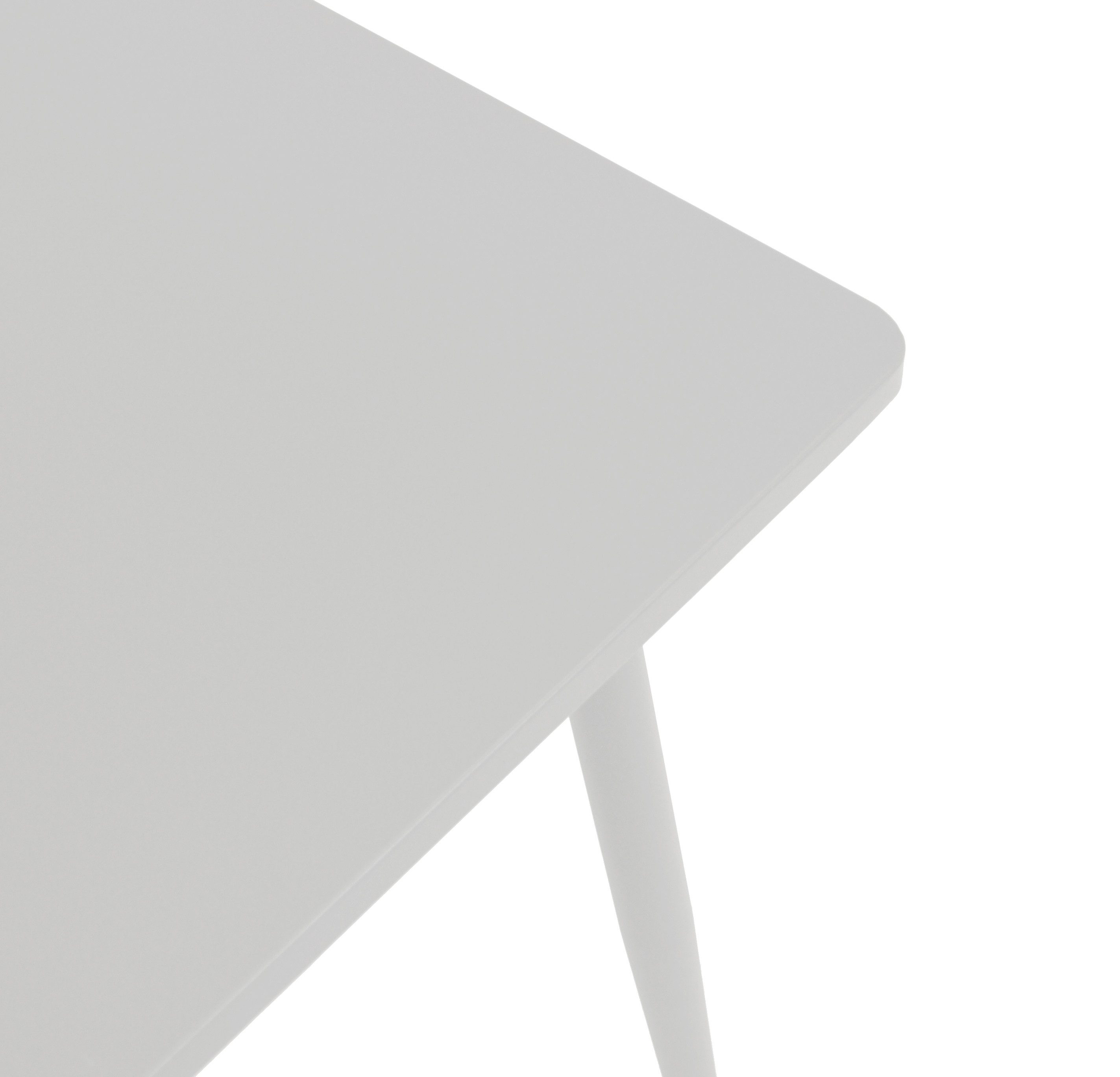 DEGAMO Bistrotisch DENVER 70x70cm, Stahl, Innen und Außen