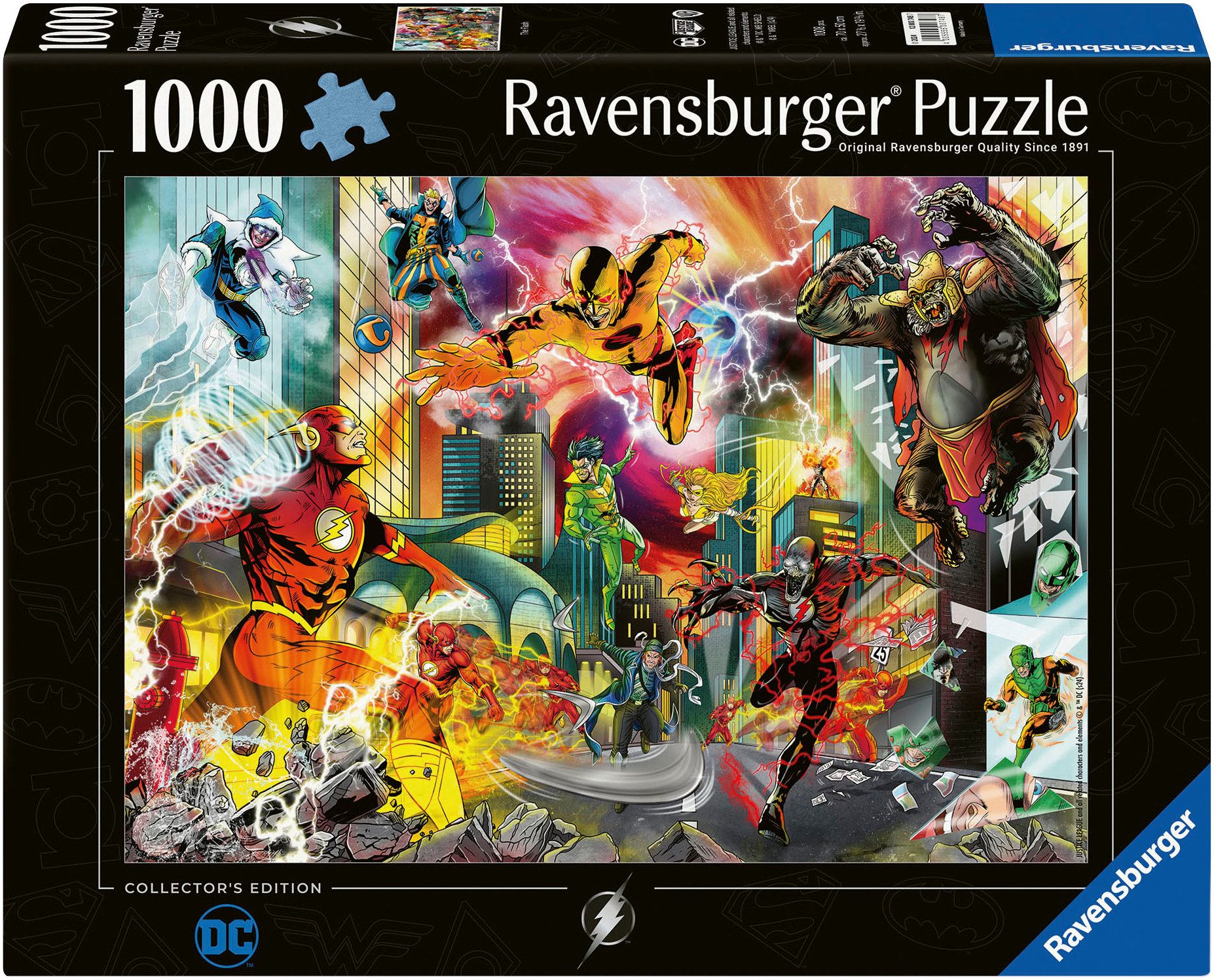 Ravensburger Puzzle The Flash, 1000 Puzzleteile, Made in Germany; FSC® - schützt Wald - weltweit