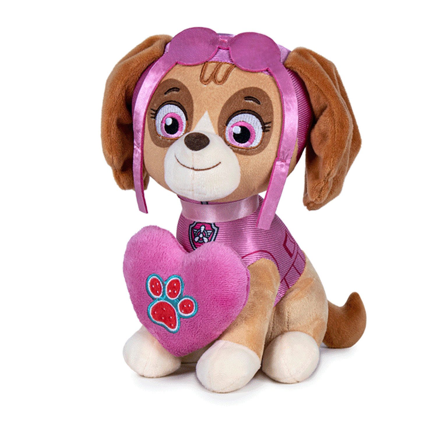 Play by Play Plüschfigur PAW Patrol Marschall / Zuma / Chase / skye / 20cm & 27cm, ideal als Geschenk für Jungen und Mädchen