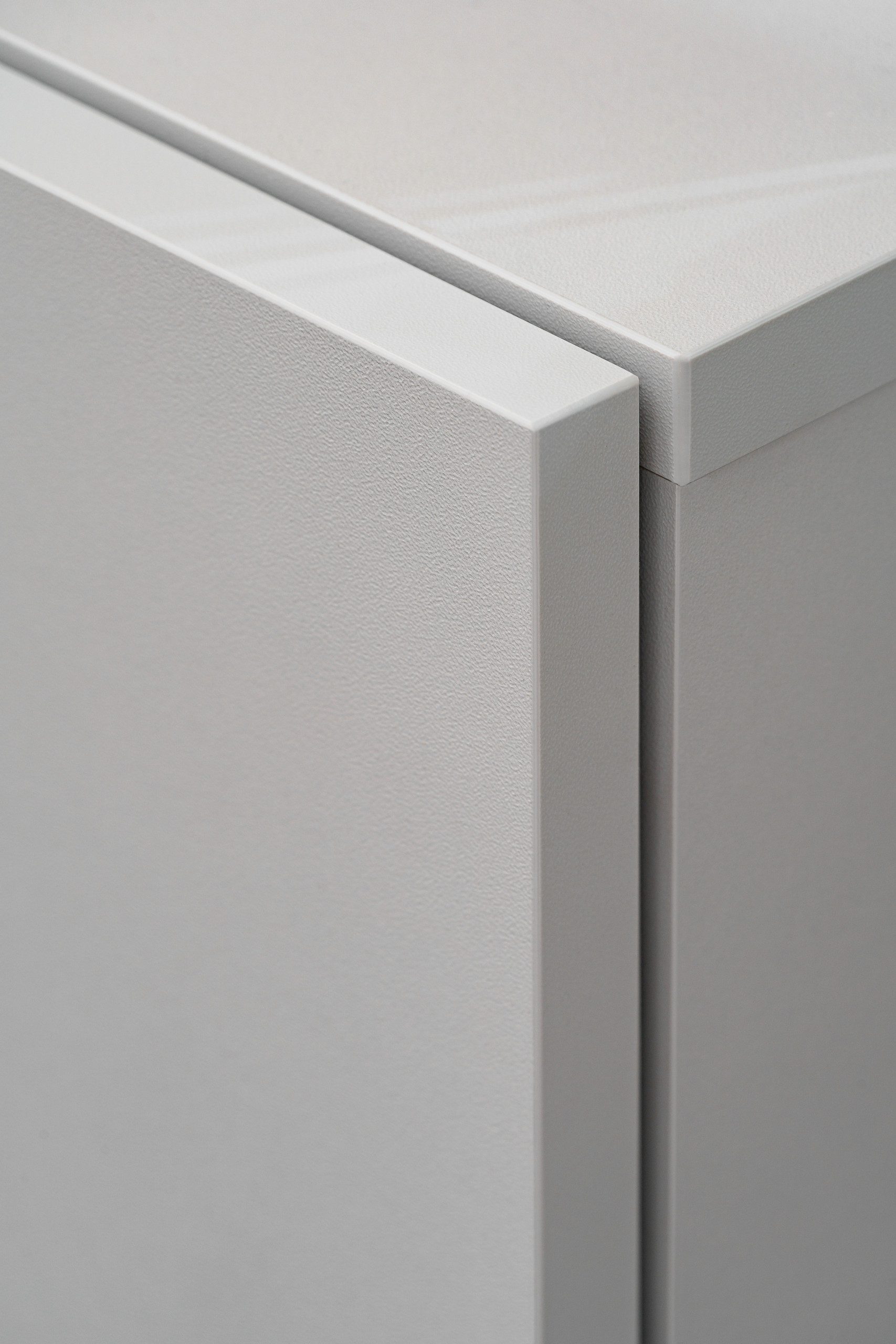 ASM-Moebel Wohnwand Wohnwand Anbauwand XARI mit Led und Push - Click, Mit Led Beleuchtung und Push-Click System – Bild 5 von 5