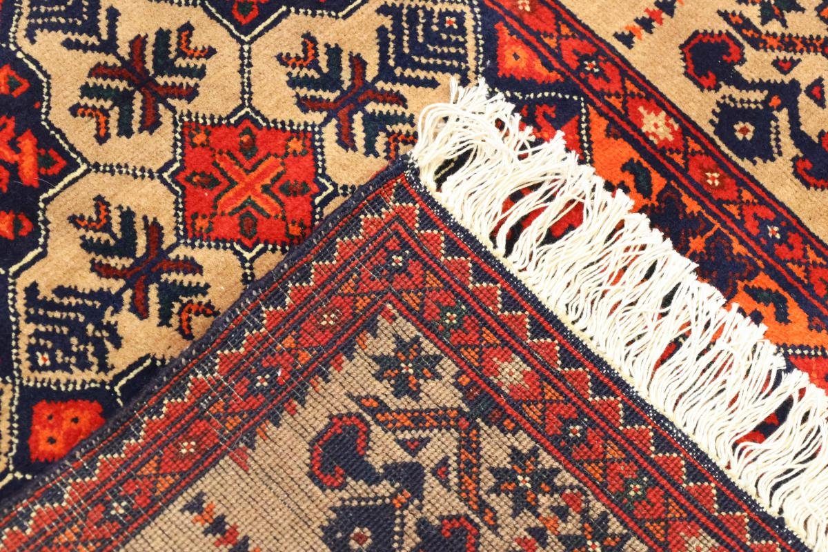 99x143 Samargand rechteckig, Orientteppich Afghan Nain Höhe: Handgeknüpfter 6 mm Trading, Orientteppich,