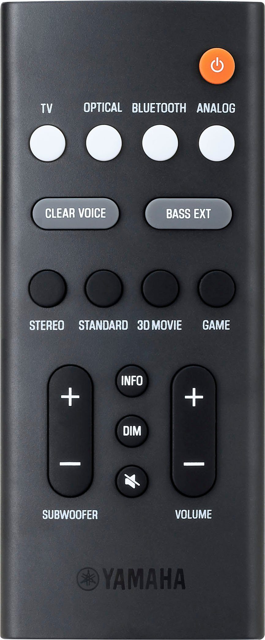 Soundbar W) Yamaha (Bluetooth, 90 SR-C30A 2.1
