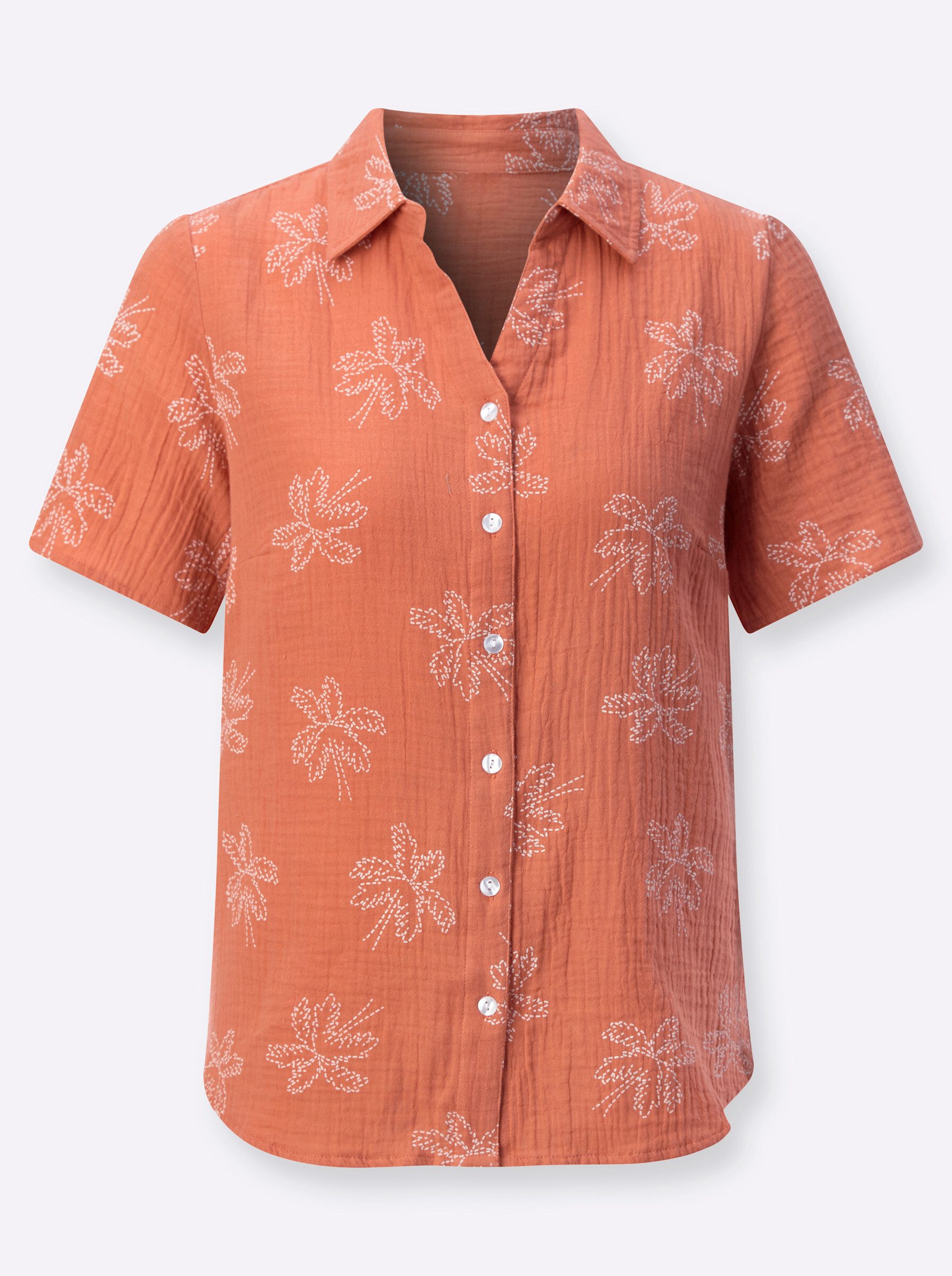 Witt Klassische Bluse Kurzarm-Bluse Kurzarm .