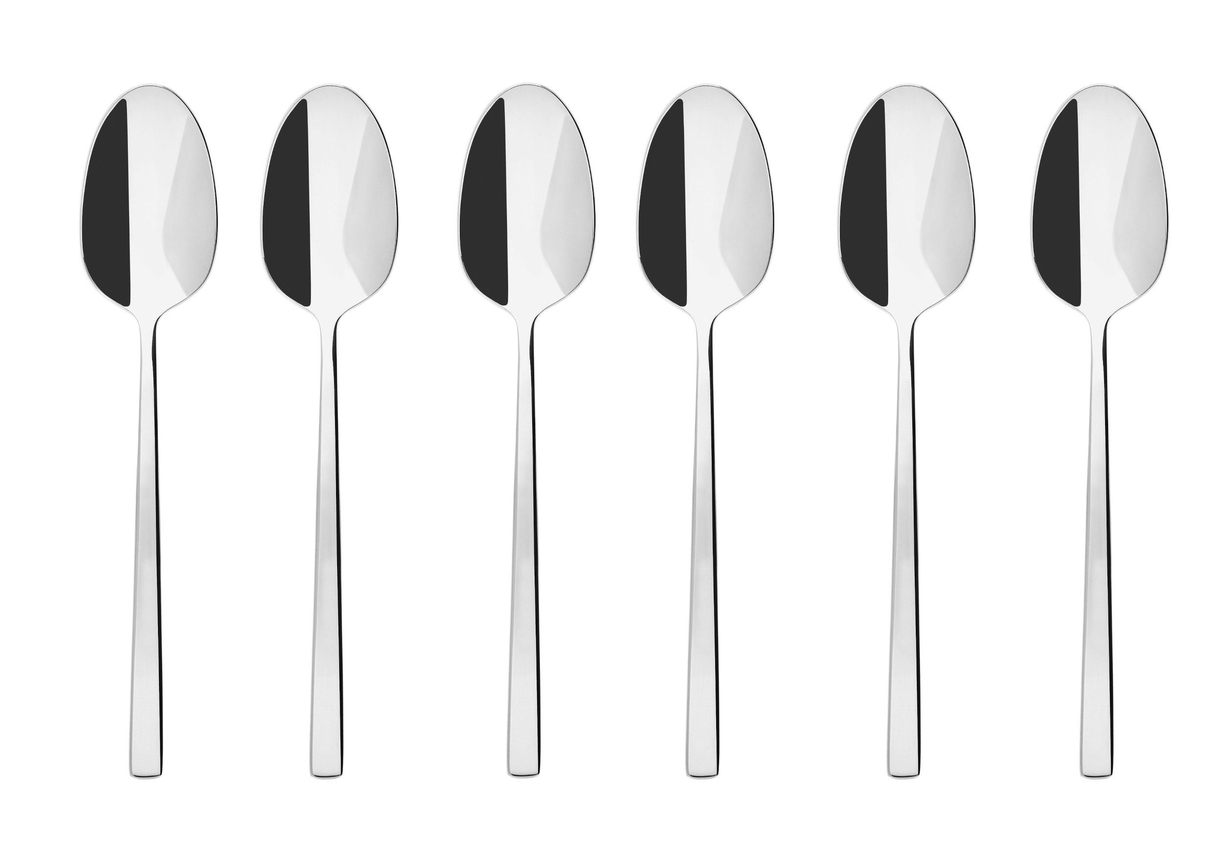 sambonet Besteck-Set Sambonet Rock Set 6 Mokkalöffel Edelstahl 18/10