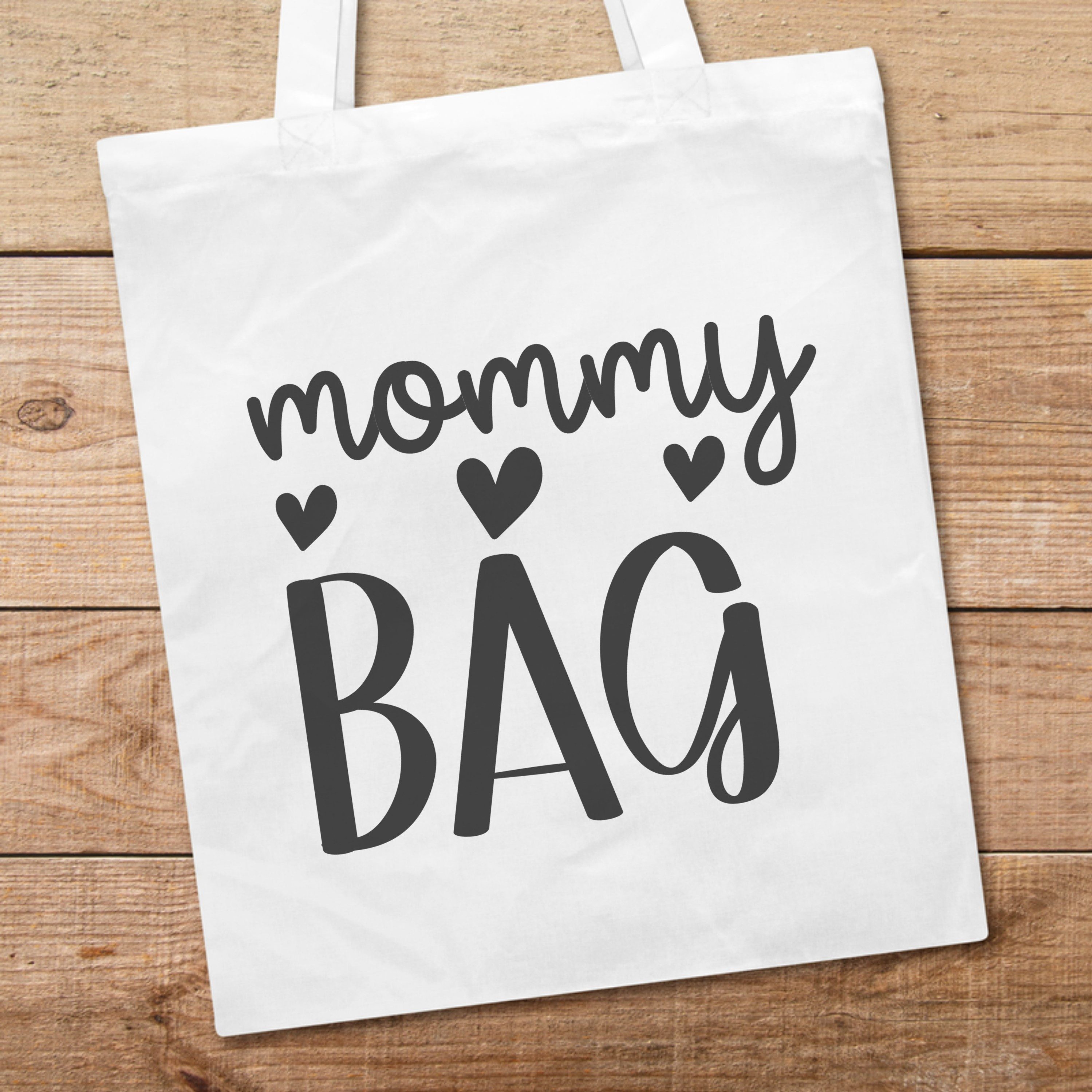 PhotoFancy Tragetasche mit Spruch 'Mommy Bag' - Stoffbeutel, mit lustigem Spruch