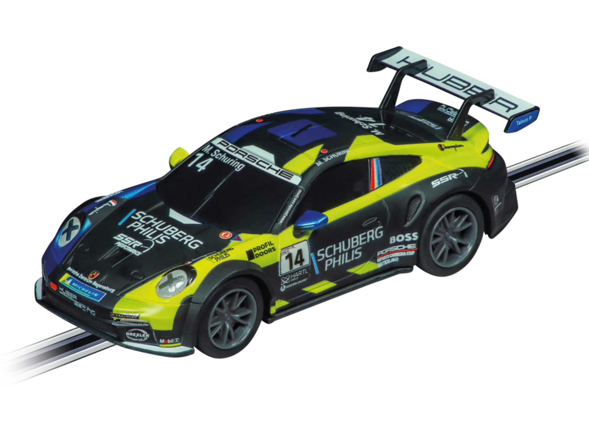 Carrera® Rennbahn-Auto Carrera 20064245 GO 1:43 Auto Porsche 911 GT3 Cup (992) "Huber Racing