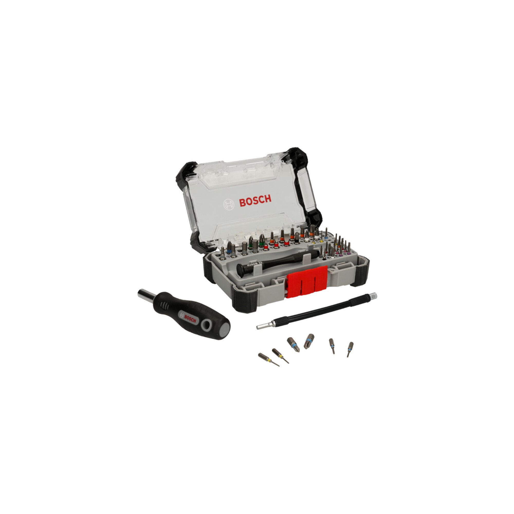 Bosch Professional Bit-Set Bosch Schrauberbit-Satz PB SDB Set, 42-teilig