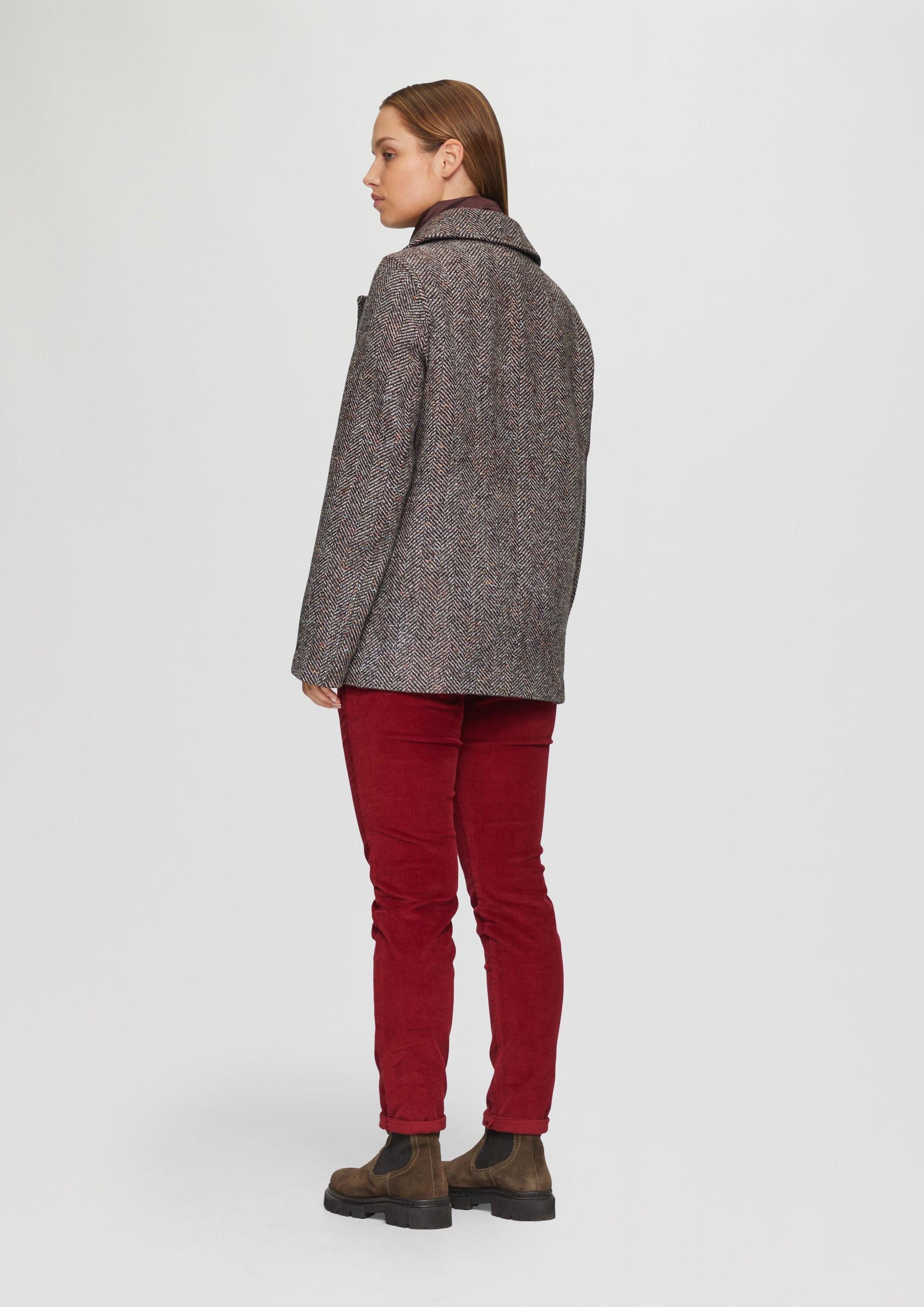 s.Oliver Funktionsmantel Outdoor-Mantel Cabanjacke mit herausnehmbarem Einsatz