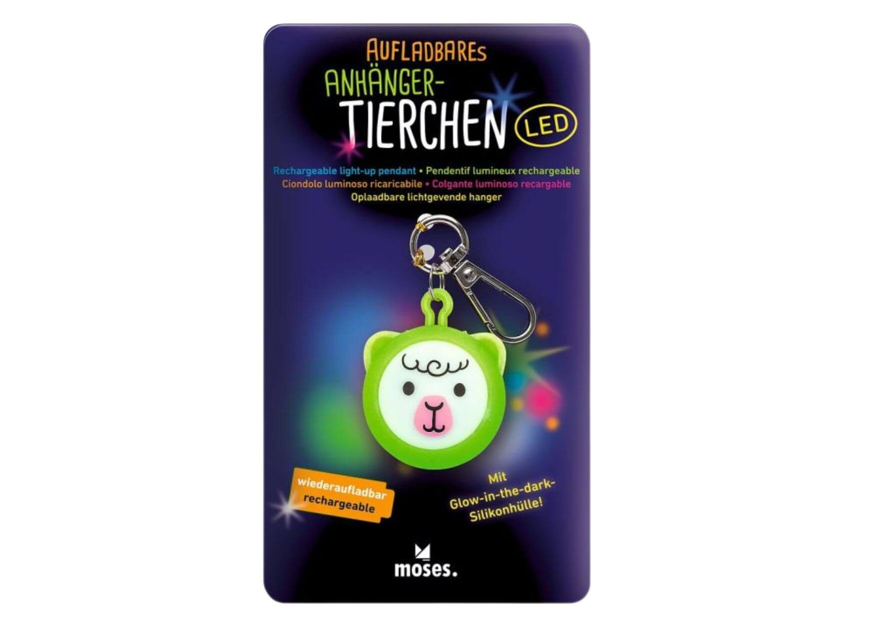 moses Taschenanhänger Anhänger-Tierchen LED
