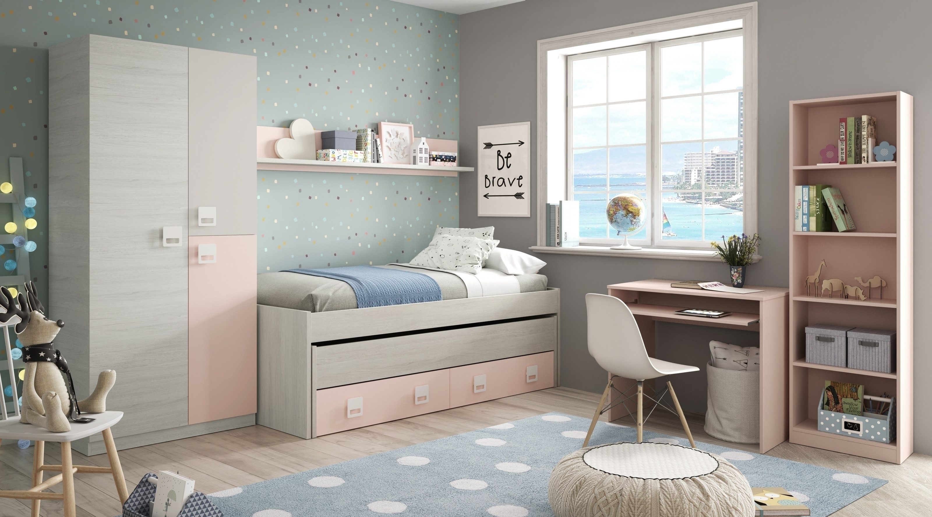 freiraum Jugendzimmer-Set NUBE, in Alpen-Weiß / günstig online kaufen