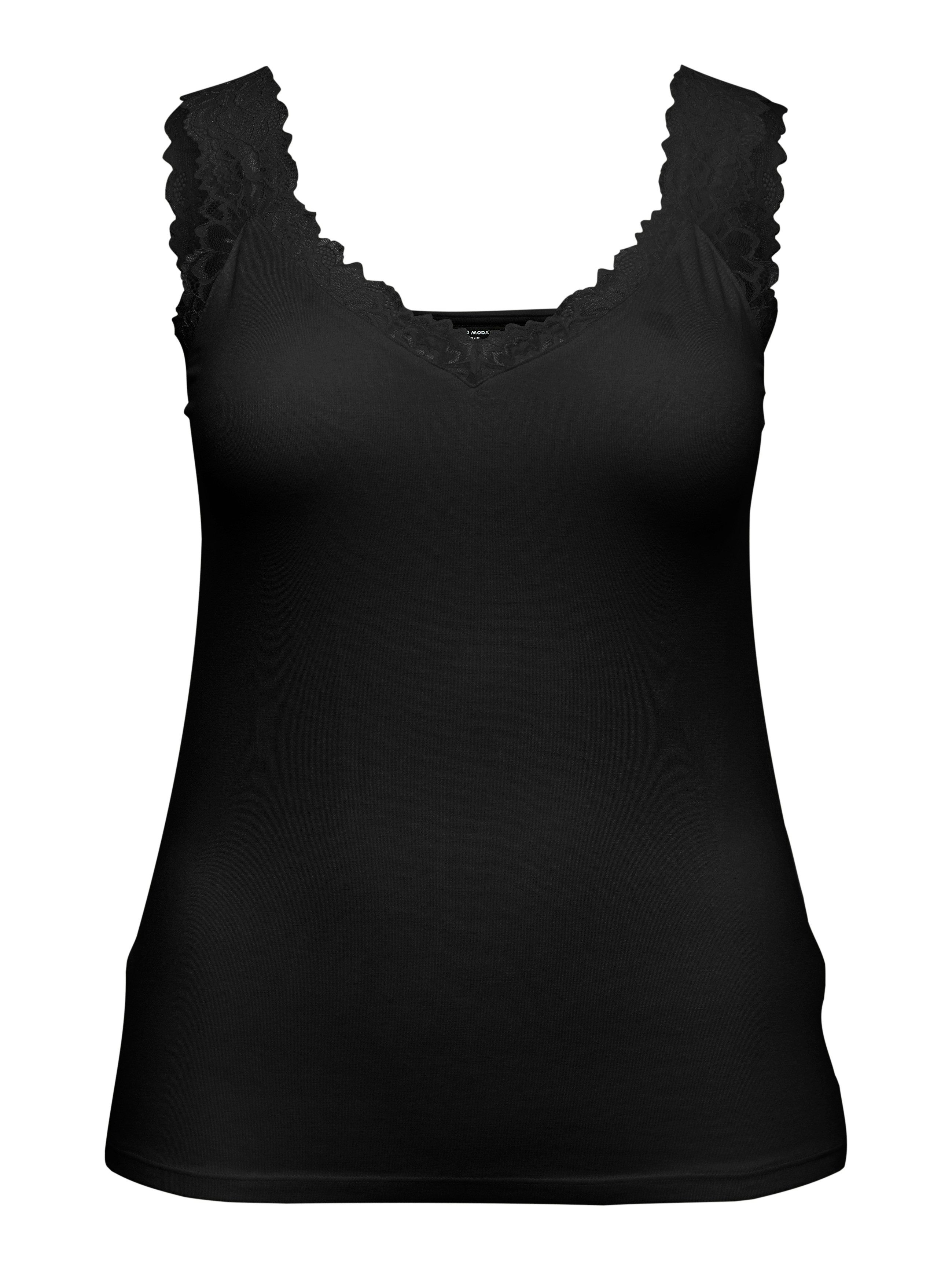Vero Moda Curve Spitzentop VMCROSA SL TOP JRS NOOS CUR