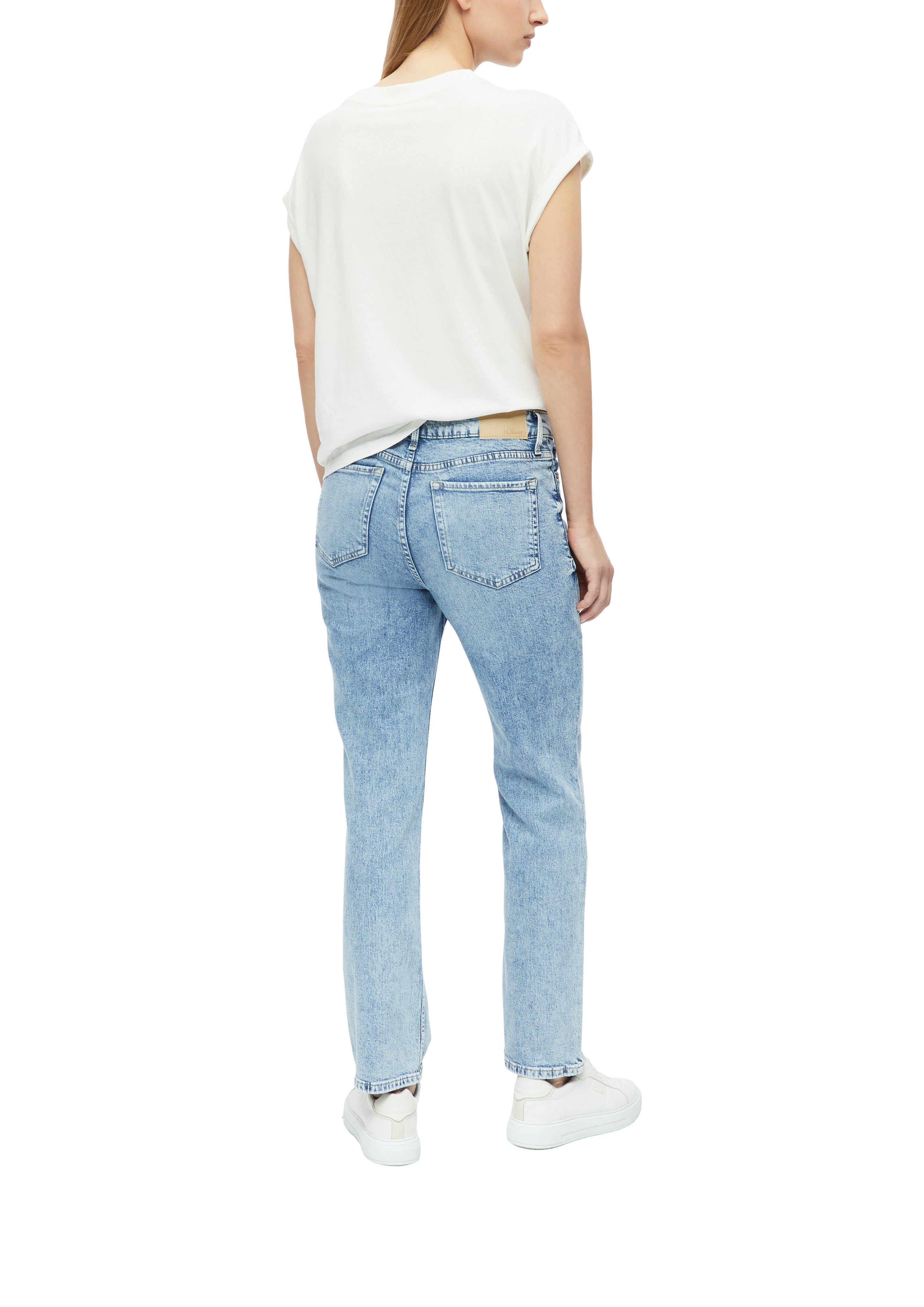 s.Oliver 5-Pocket-Jeans Karolin mit Stretch / Leichte Waschung – Bild 2 von 4