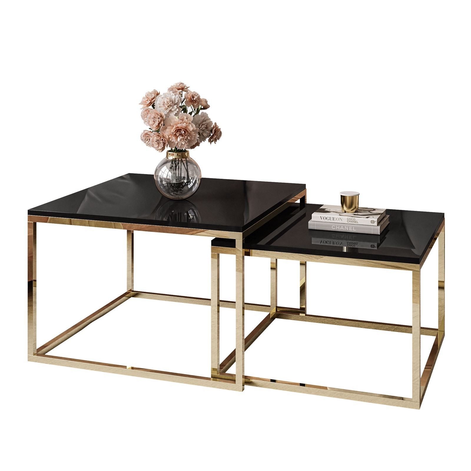 Lookway Couchtisch YOSHI 2in1 mit Goldenem günstig online kaufen
