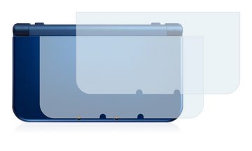 BROTECT Schutzfolie für Nintendo New 3DS XL (Gehäuse), Displayschutzfolie, 2 Stück, Folie klar
