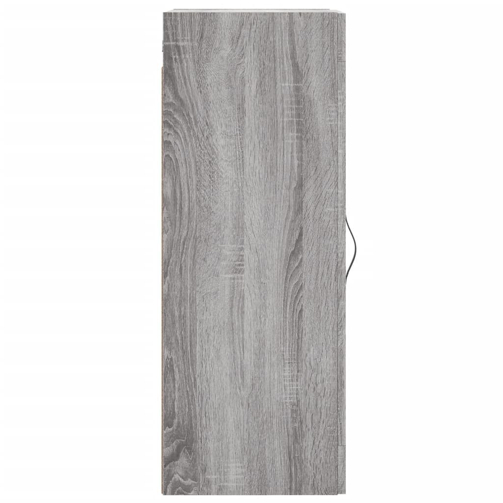 Grau St) Sonoma (1 Wandschrank vidaXL 34,5x34x90 Holzwerkstoff Sideboard cm