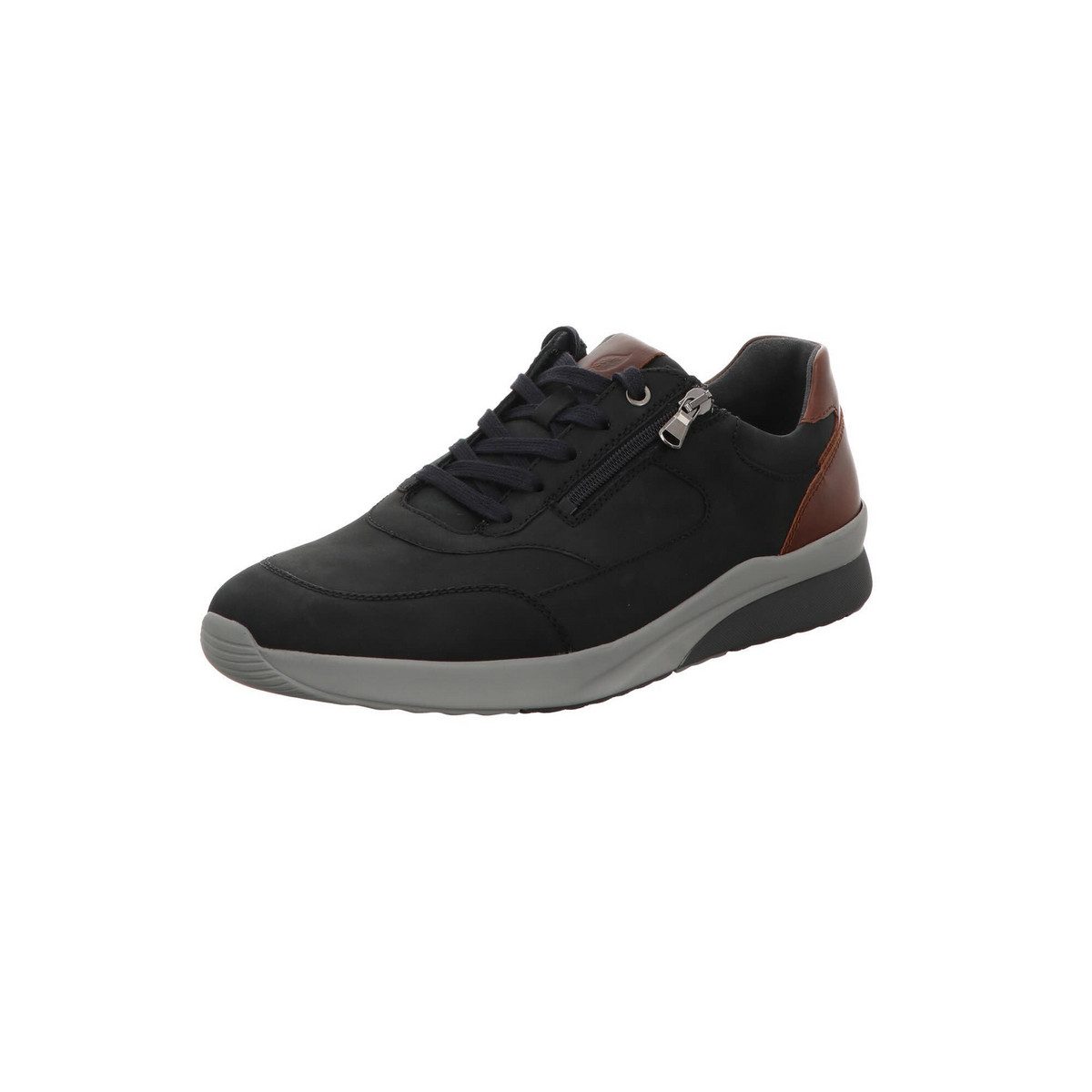 Freizeit Schnürer für Herren in blau Sneaker
