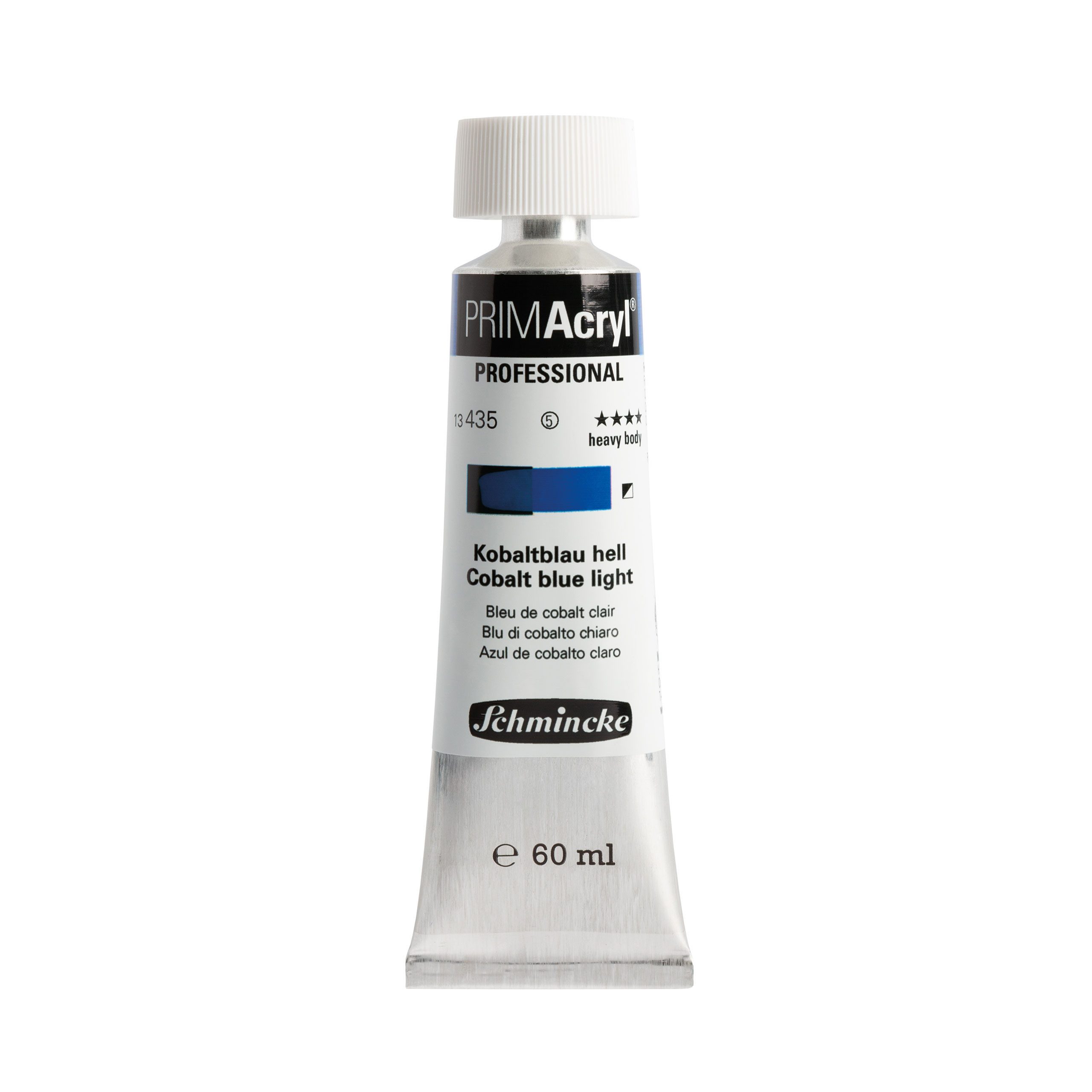 Schmincke Acrylfarbe 60ml PRIMAcryl Kobaltblau hell Acryl 13 435 011