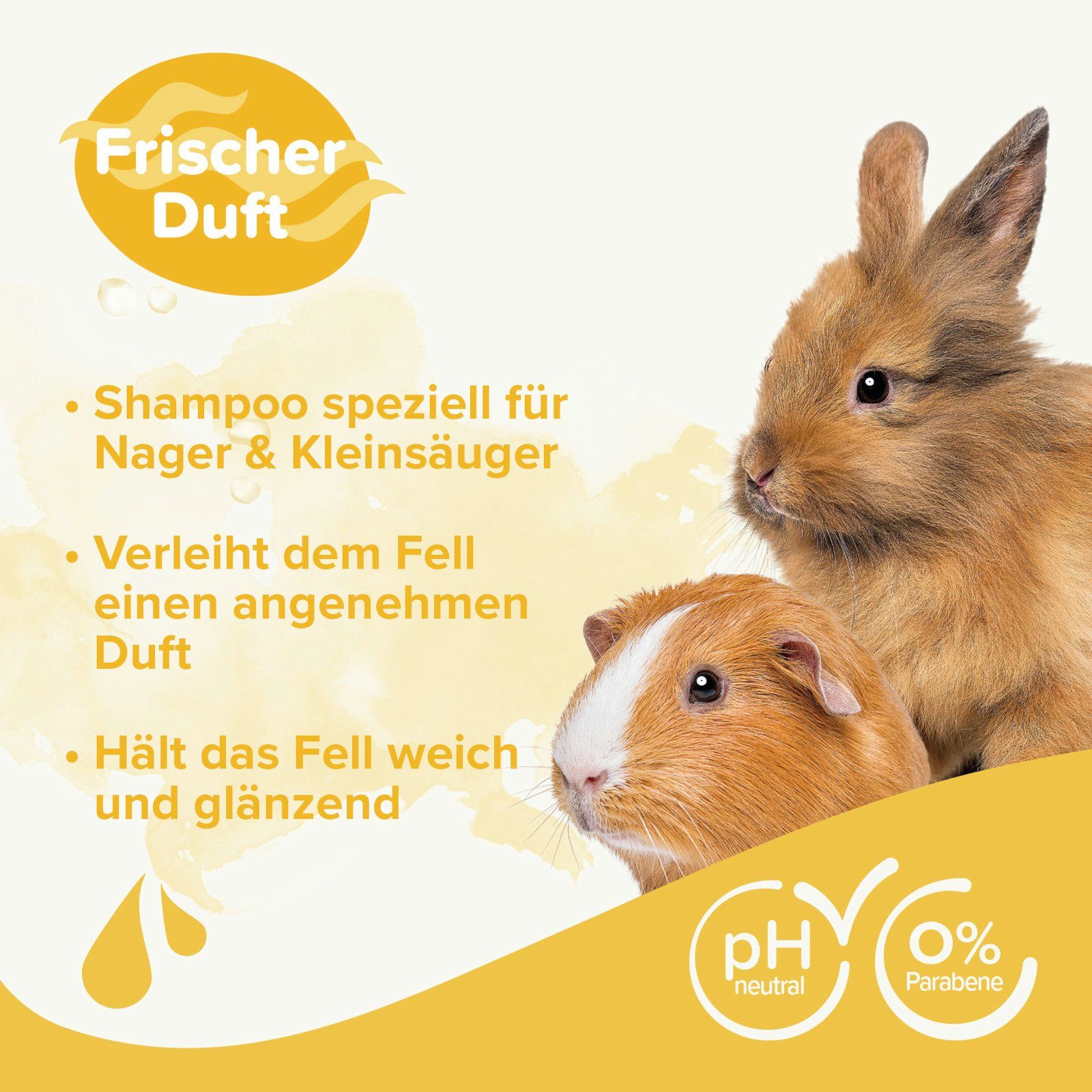 beaphar Tiershampoo Shampoo für Kleintiere - 250 ml, 250 ml